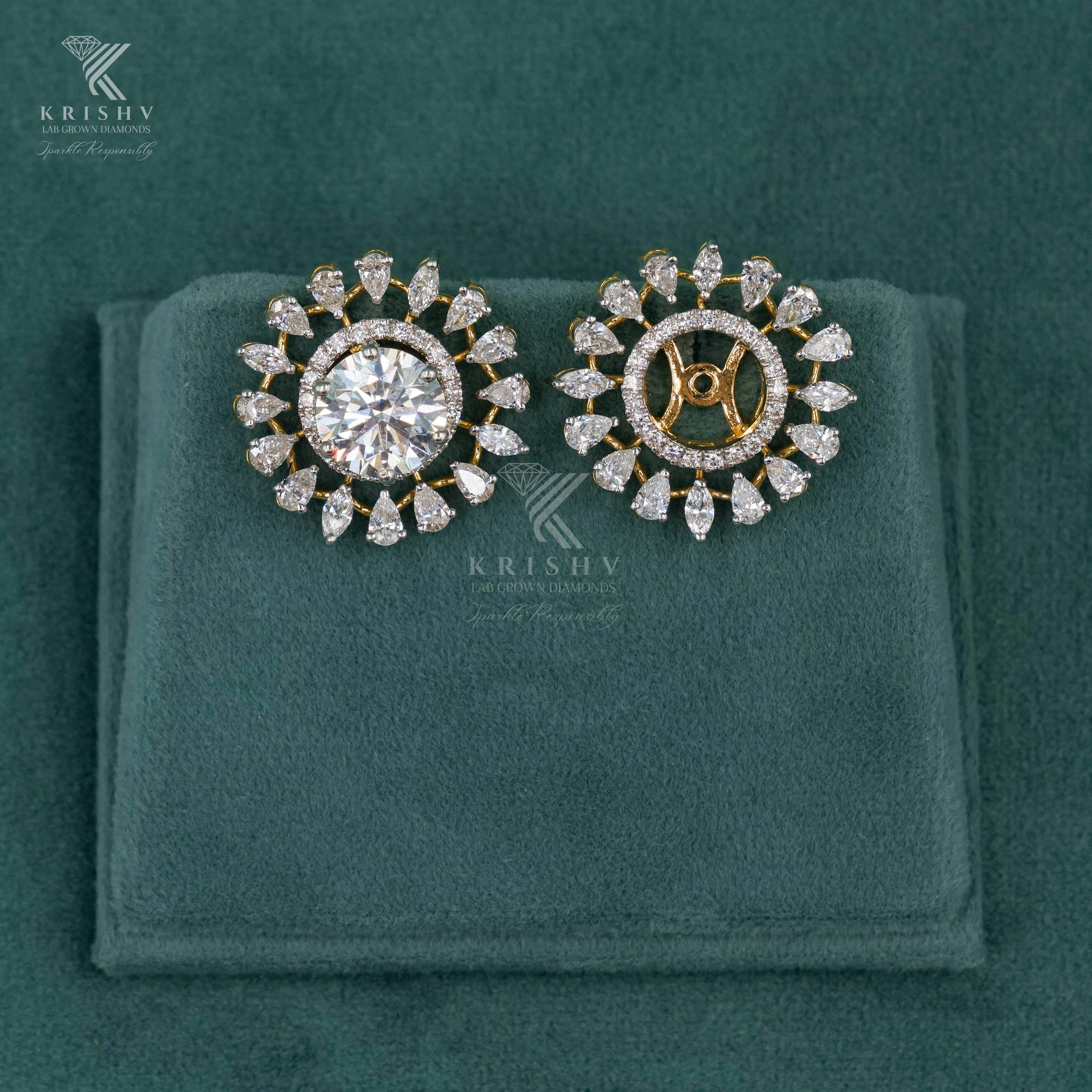 Krishv Lab Grown Diamonds - Diamond Earring Extension
