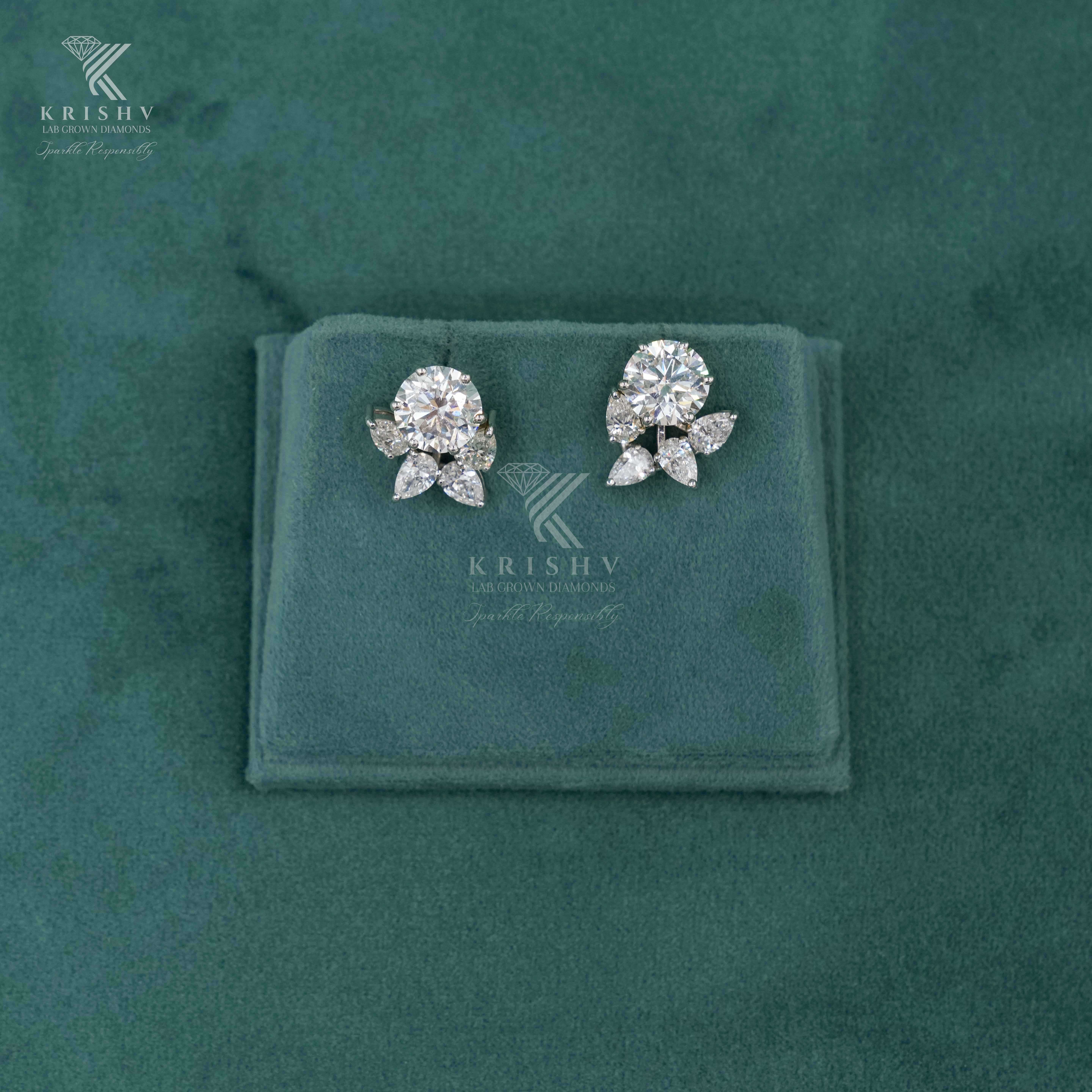 Krishv Lab Grown Diamonds - Diamond Earring Extension