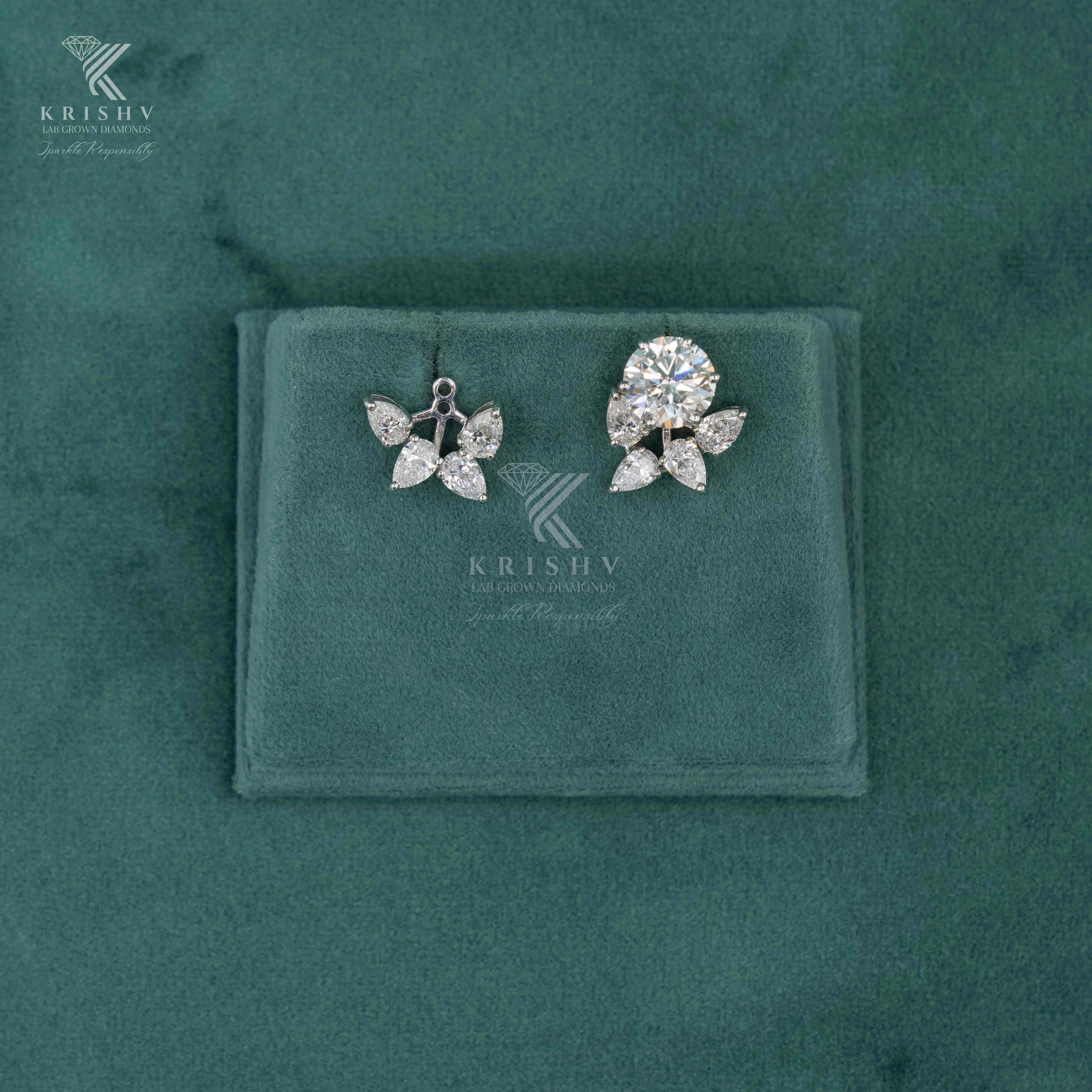 Krishv Lab Grown Diamonds - Diamond Earring Extension