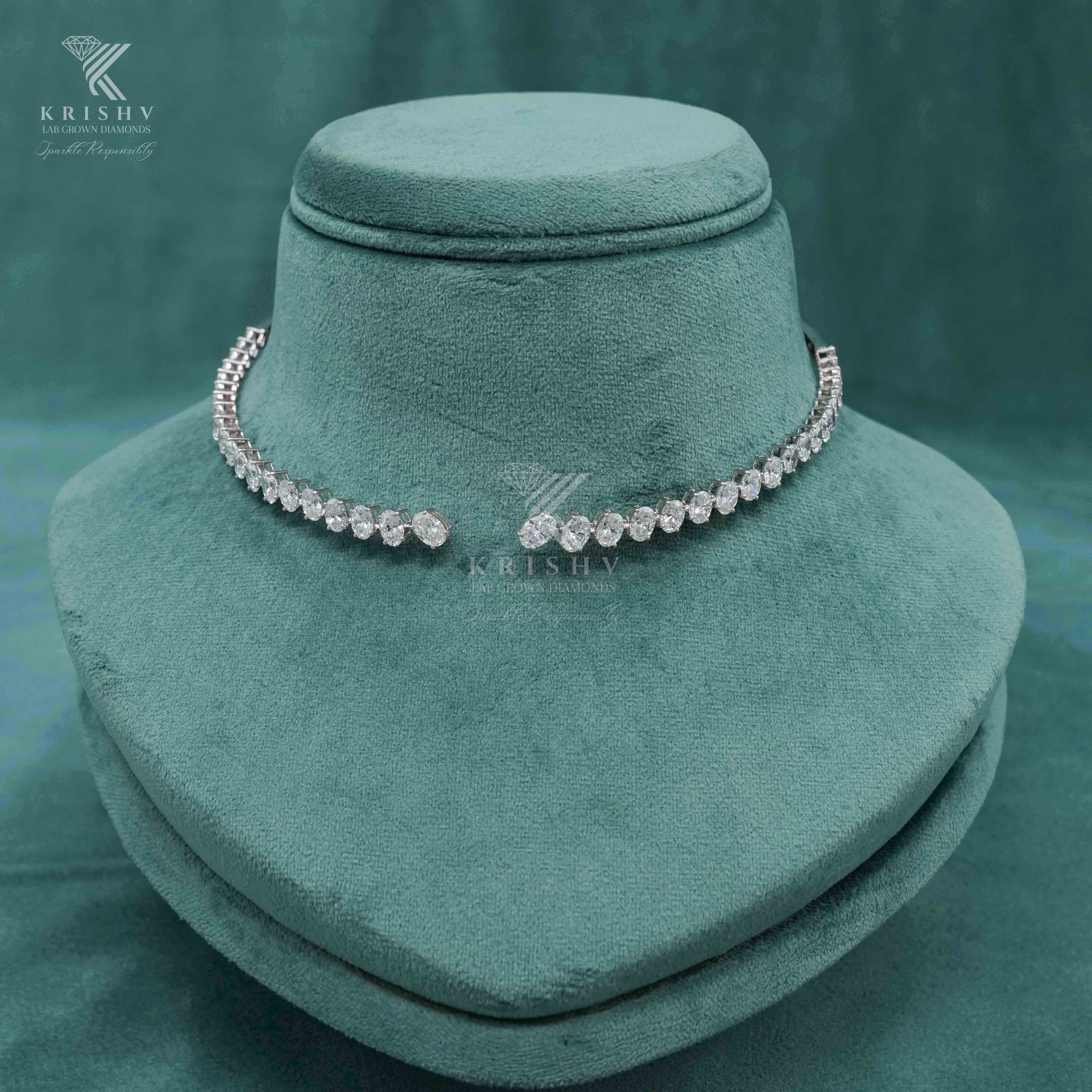 Krishv Lab Grown Diamonds - Diamond Necklace
