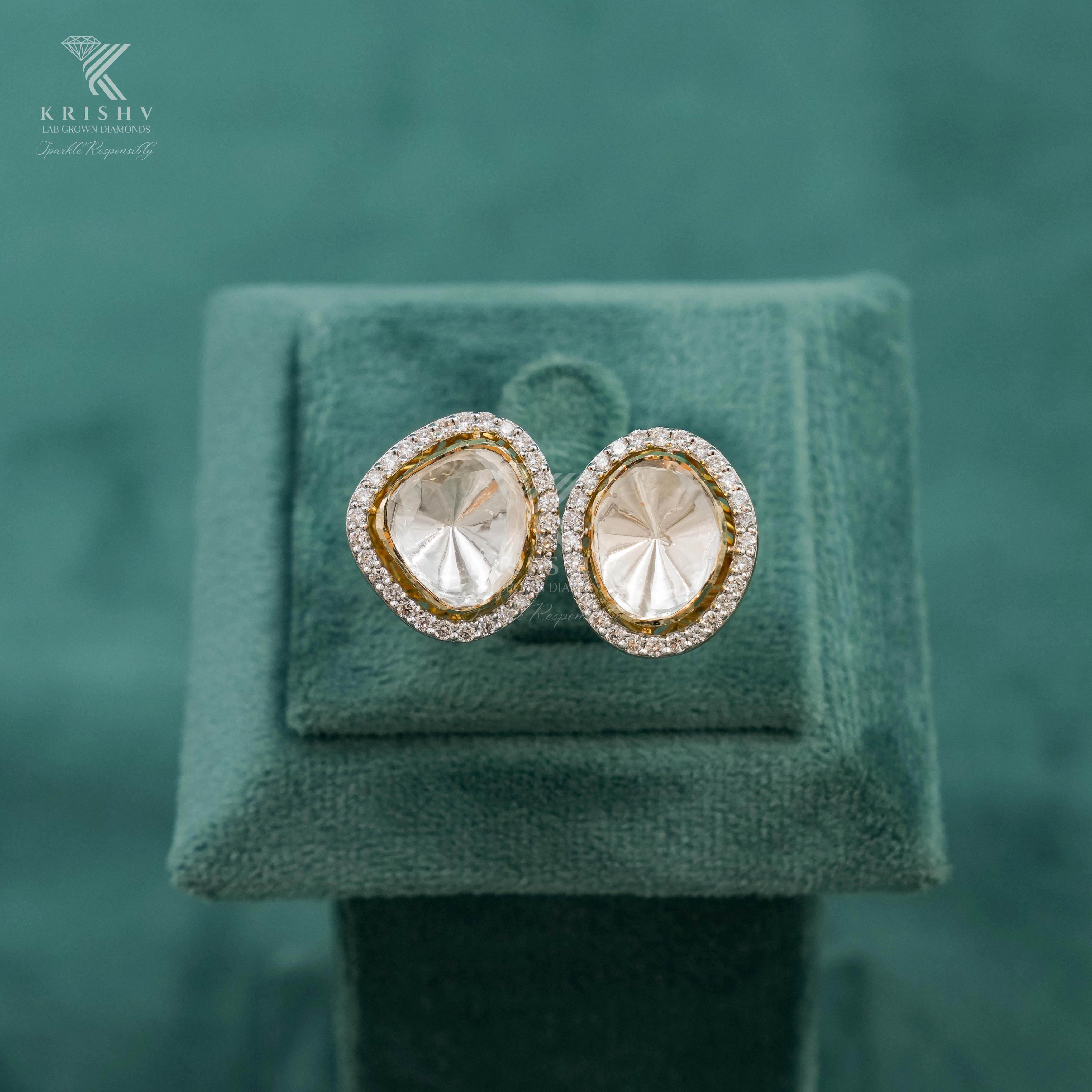 Krishv Lab Grown Diamonds - Polki Rings