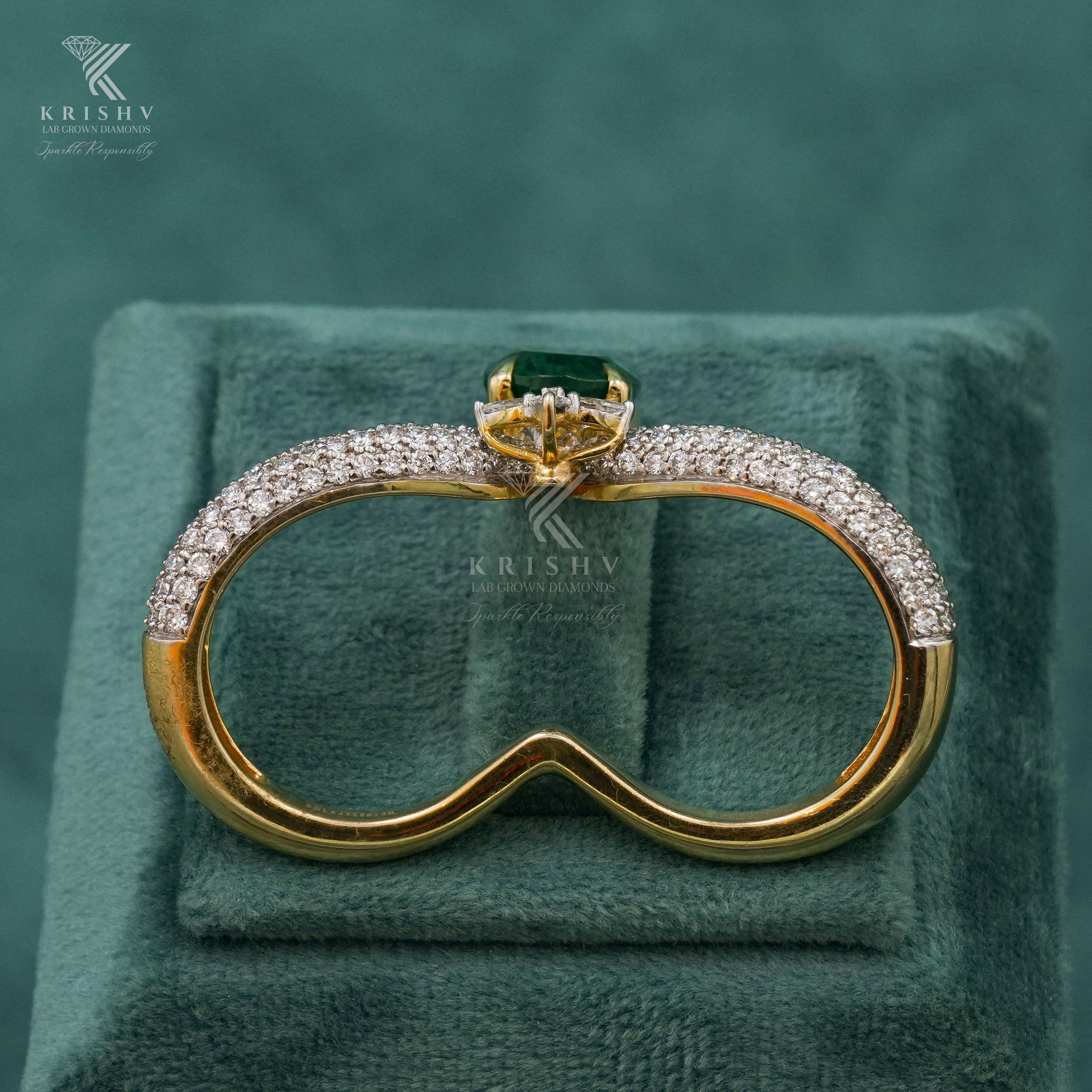 Krishv Lab Grown Diamonds - Diamond Ring