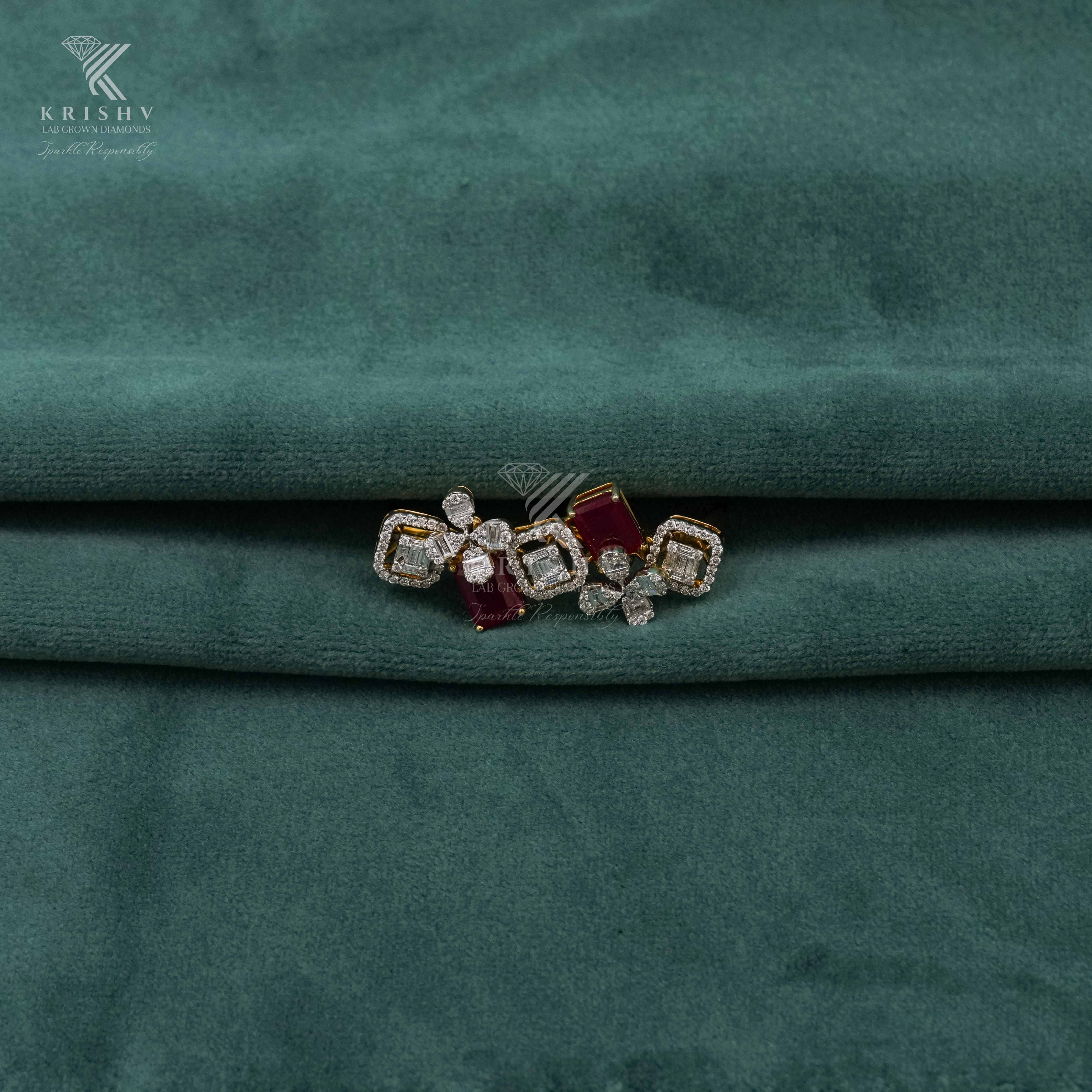 Krishv Lab Grown Diamonds - Diamond Ring