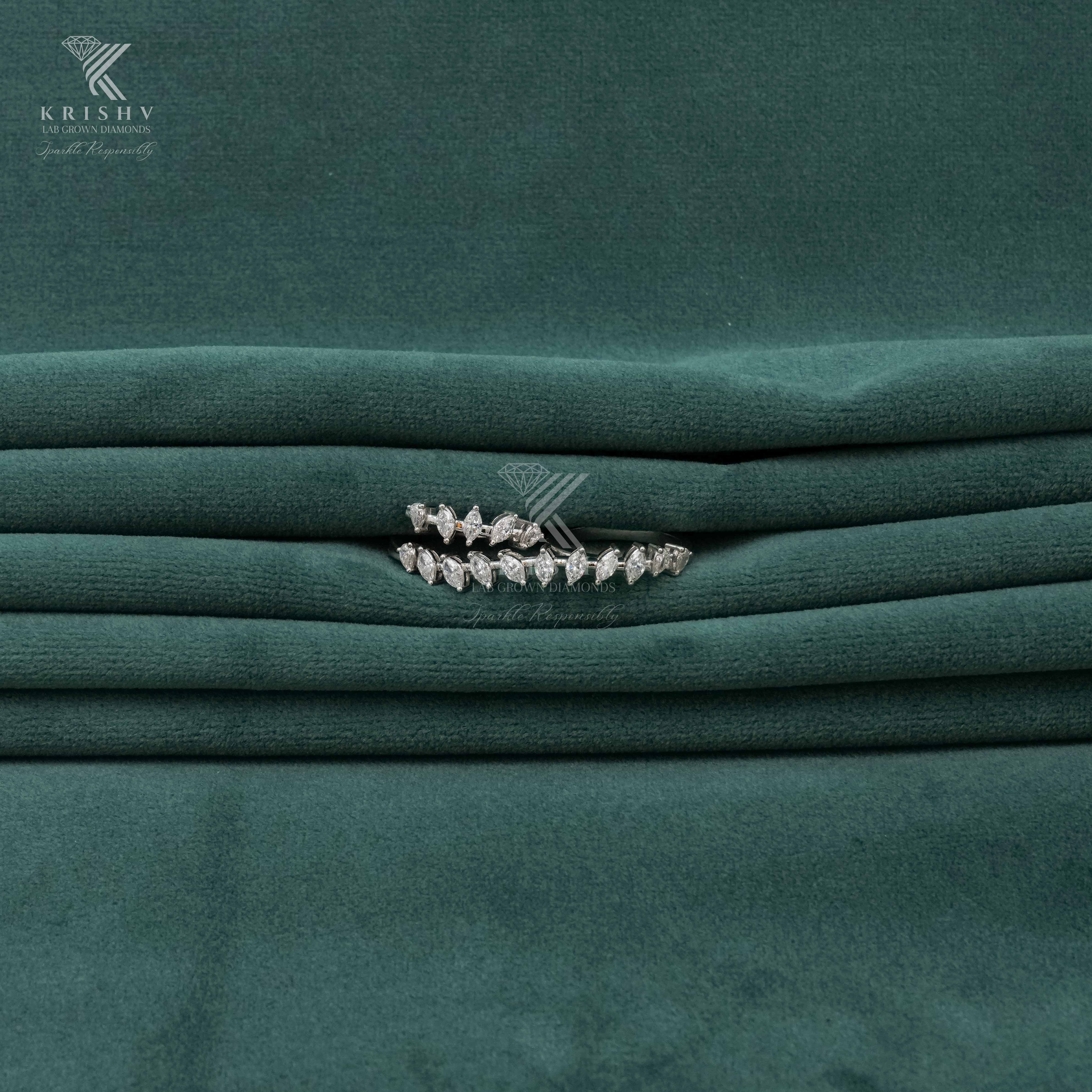 Krishv Lab Grown Diamonds - Diamond Ring