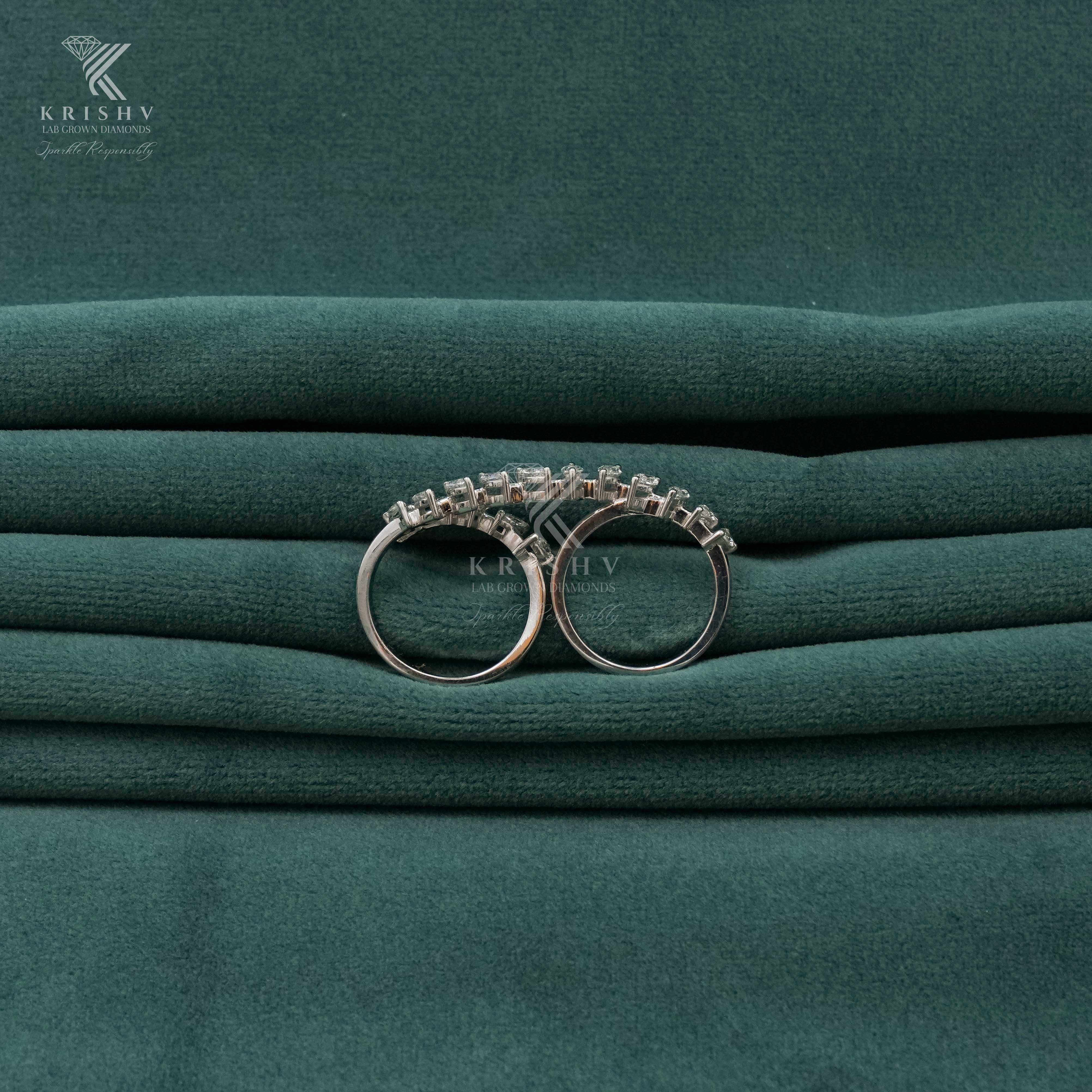 Krishv Lab Grown Diamonds - Diamond Ring