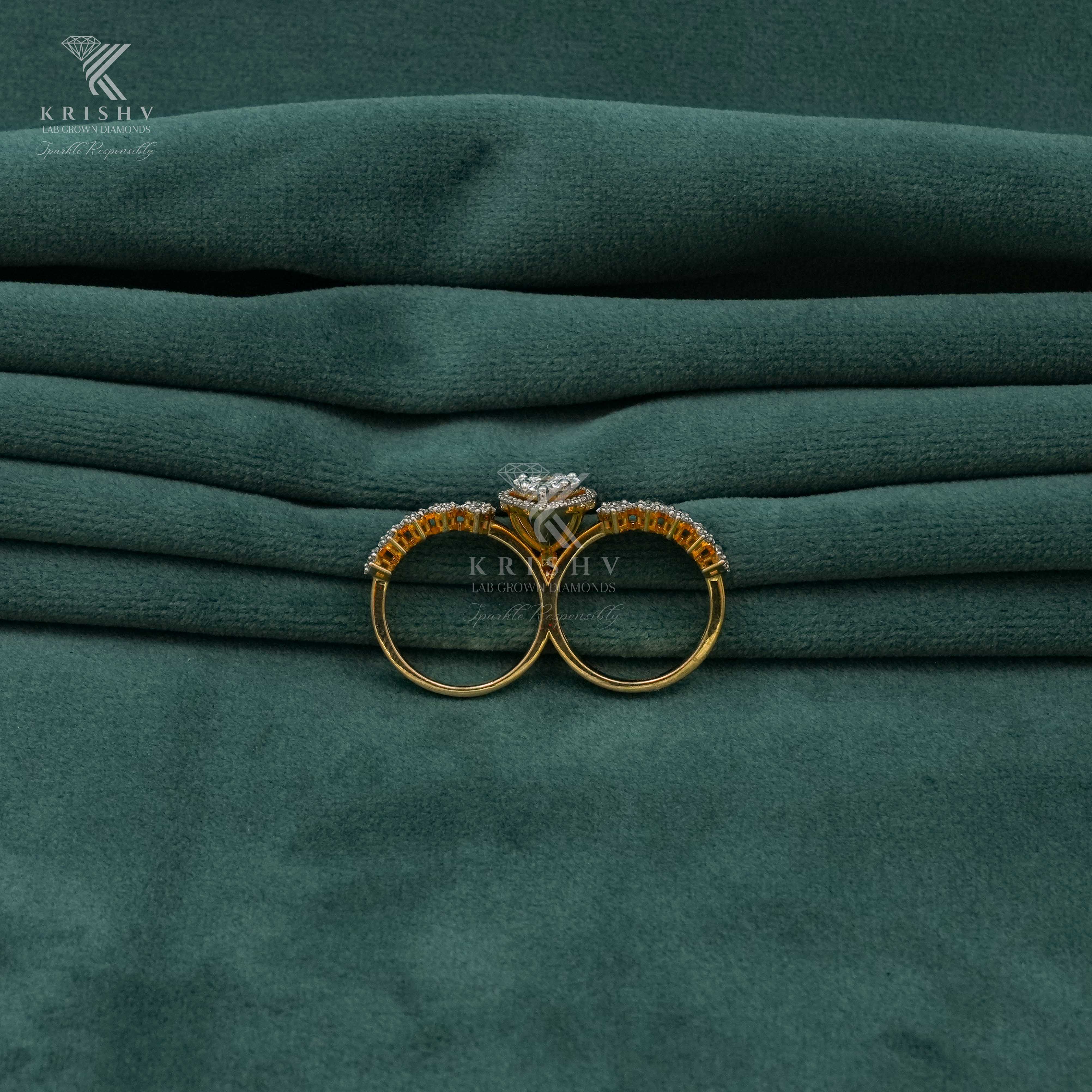 Krishv Lab Grown Diamonds - Diamond Ring