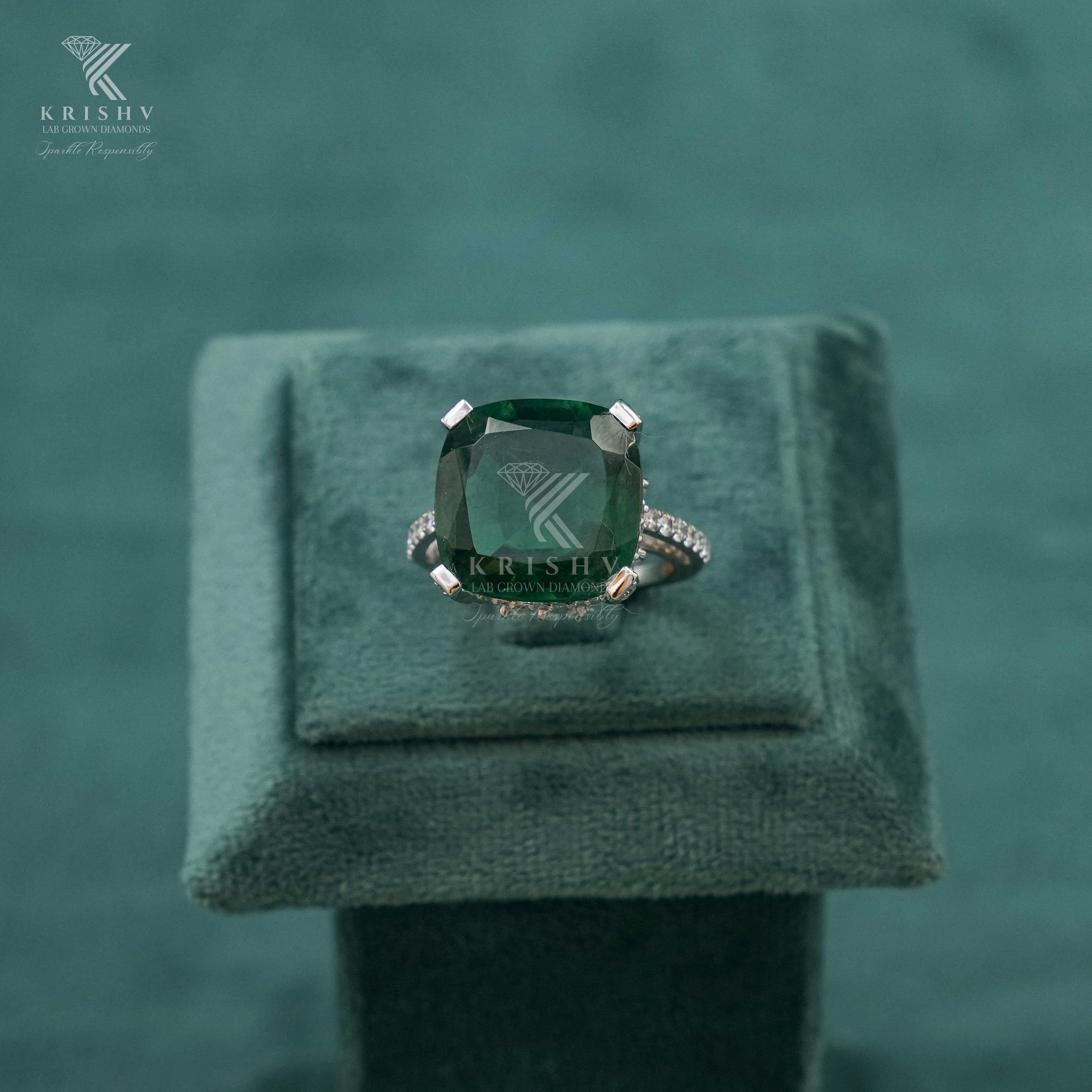 Krishv Lab Grown Diamonds - Diamond Ring