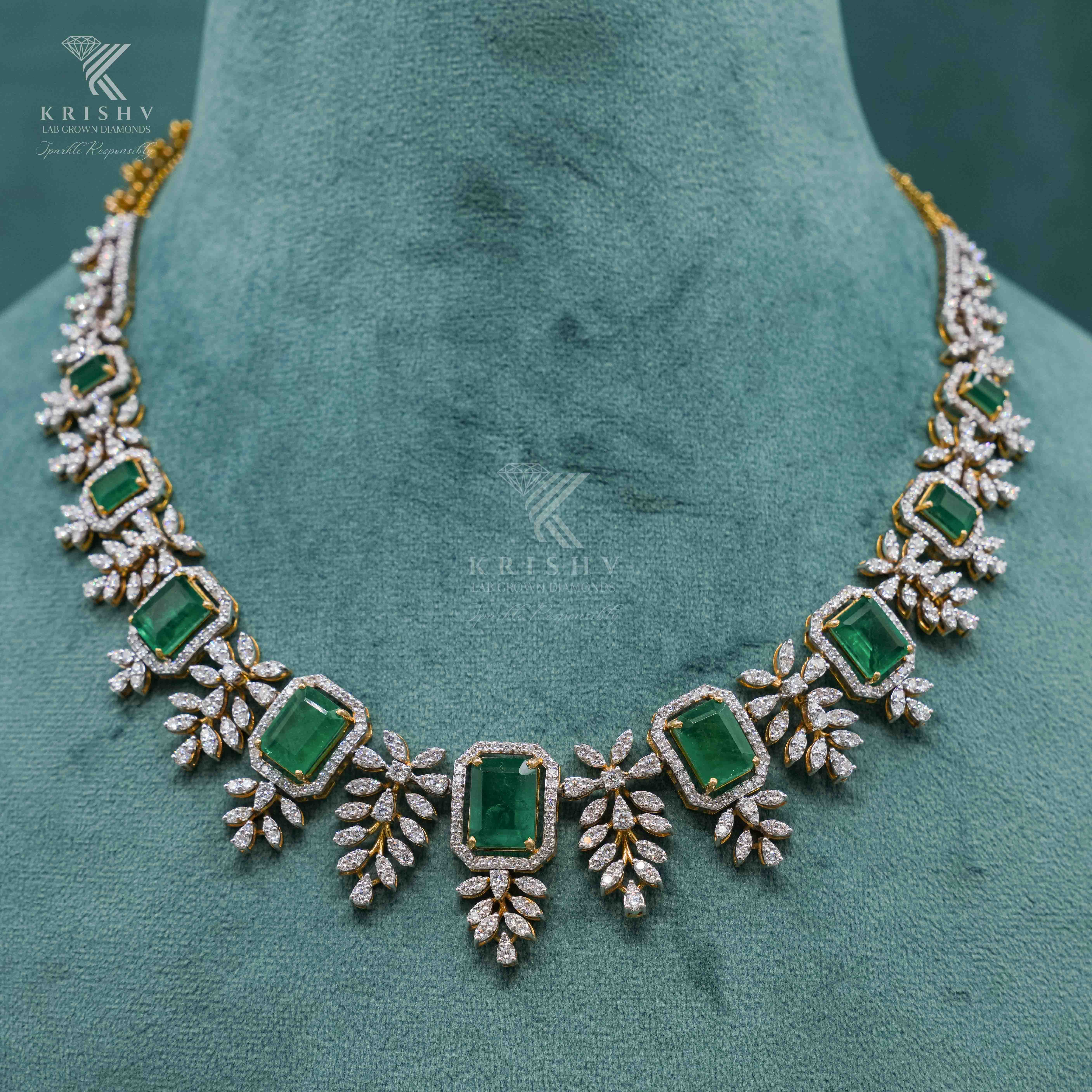 Krishv Lab Grown Diamonds - Diamond Necklace