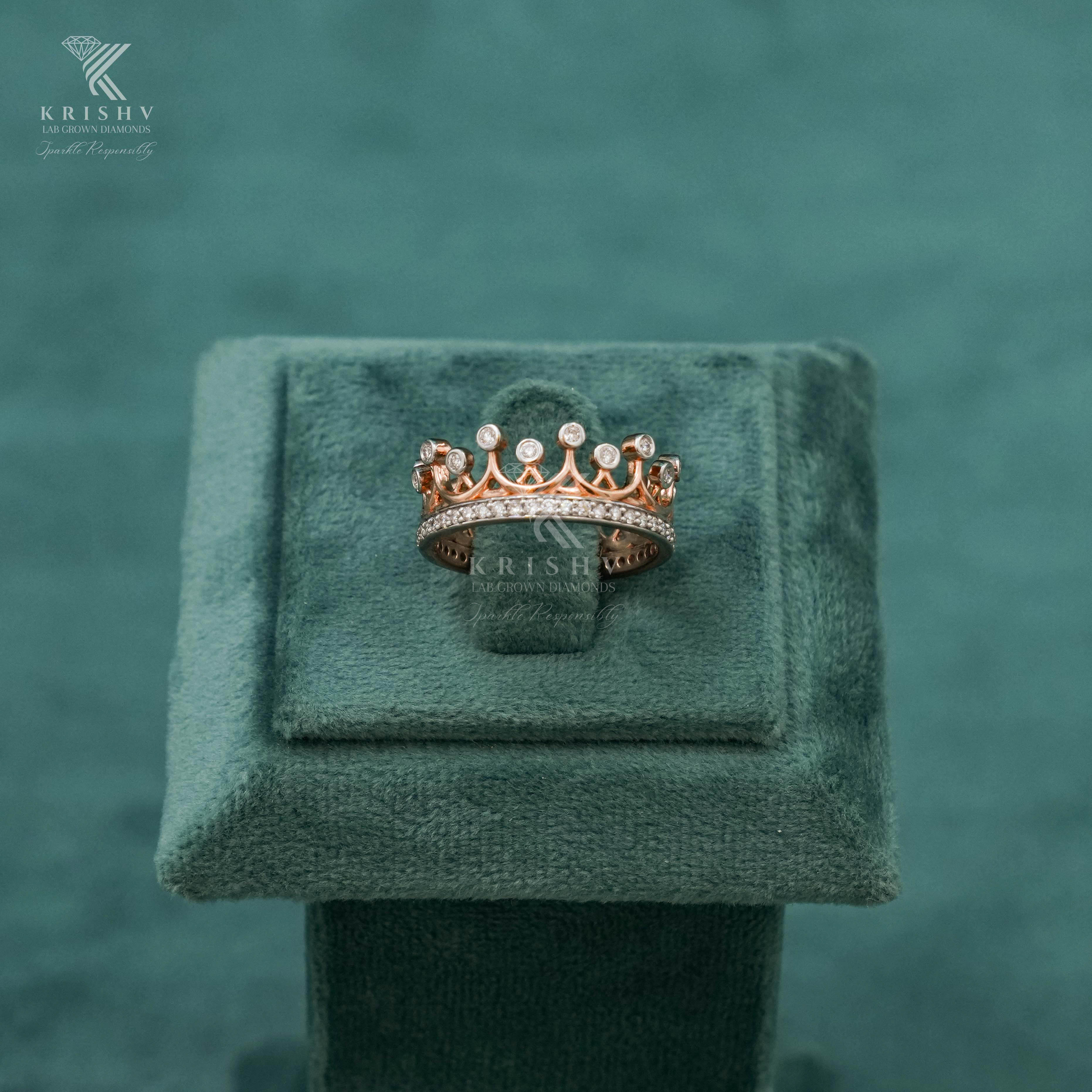 Krishv Lab Grown Diamonds - Diamond Ring