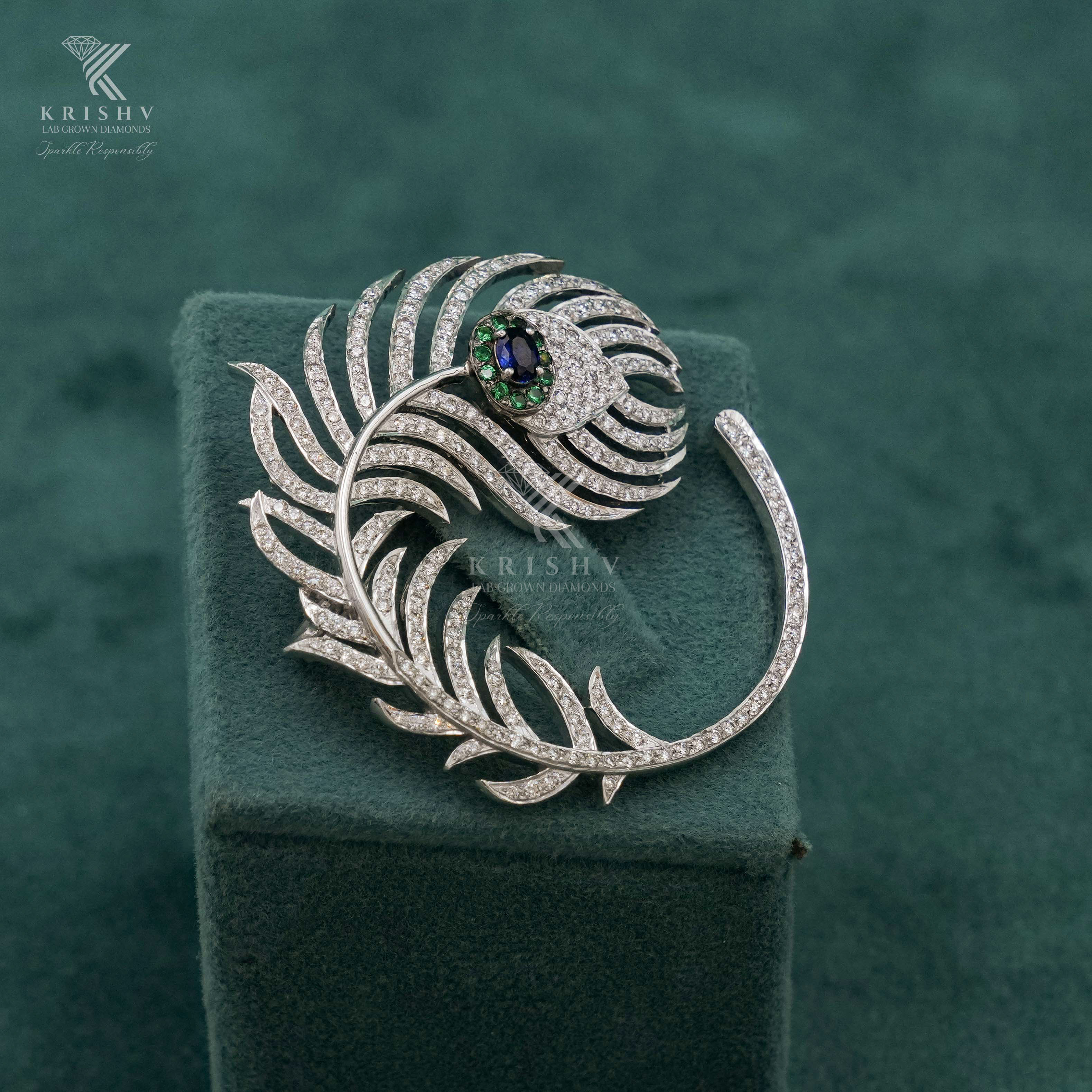 Krishv Lab Grown Diamonds - Diamond Brouches