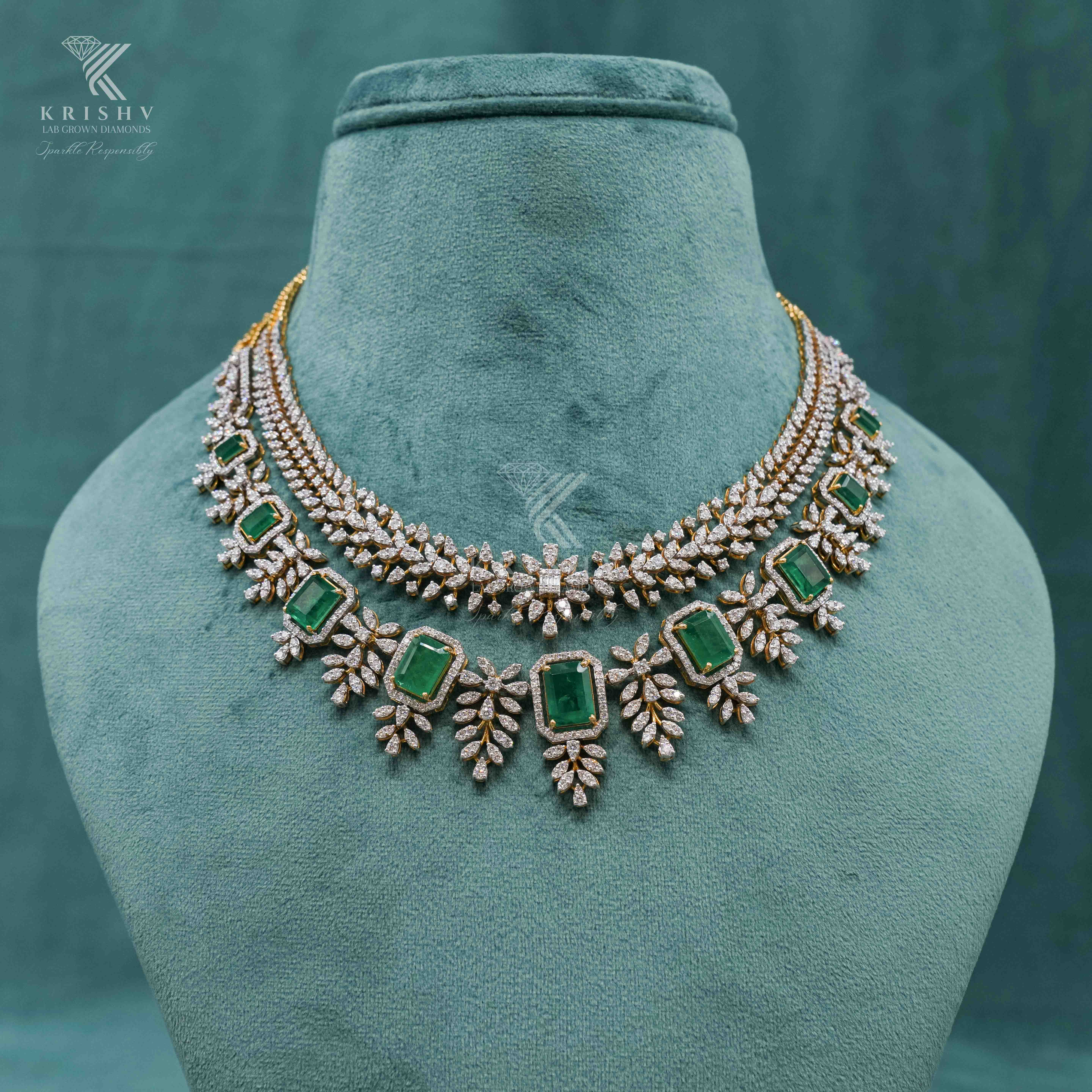 Krishv Lab Grown Diamonds - Diamond Necklace