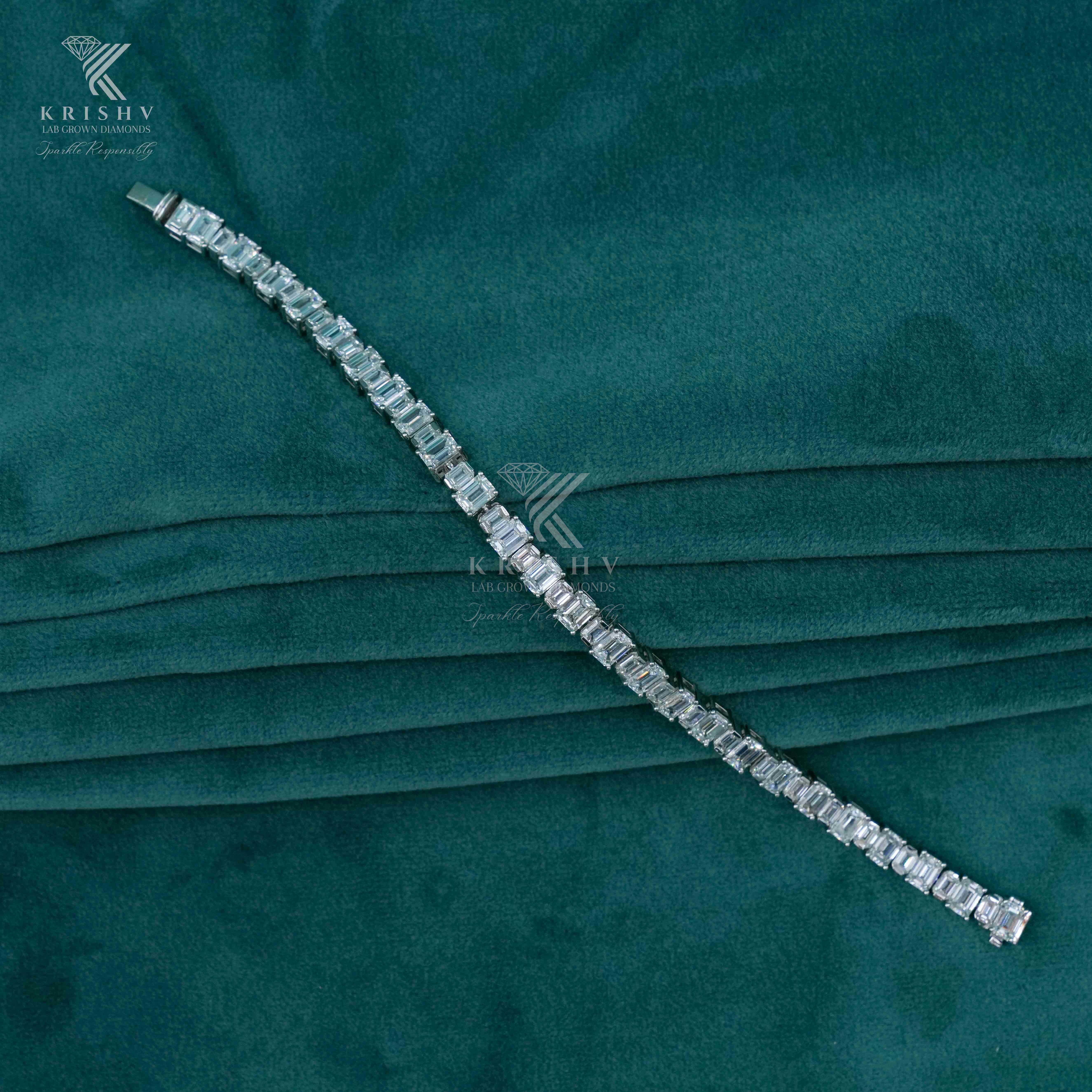Krishv Lab Grown Diamonds - Diamond Bracelets
