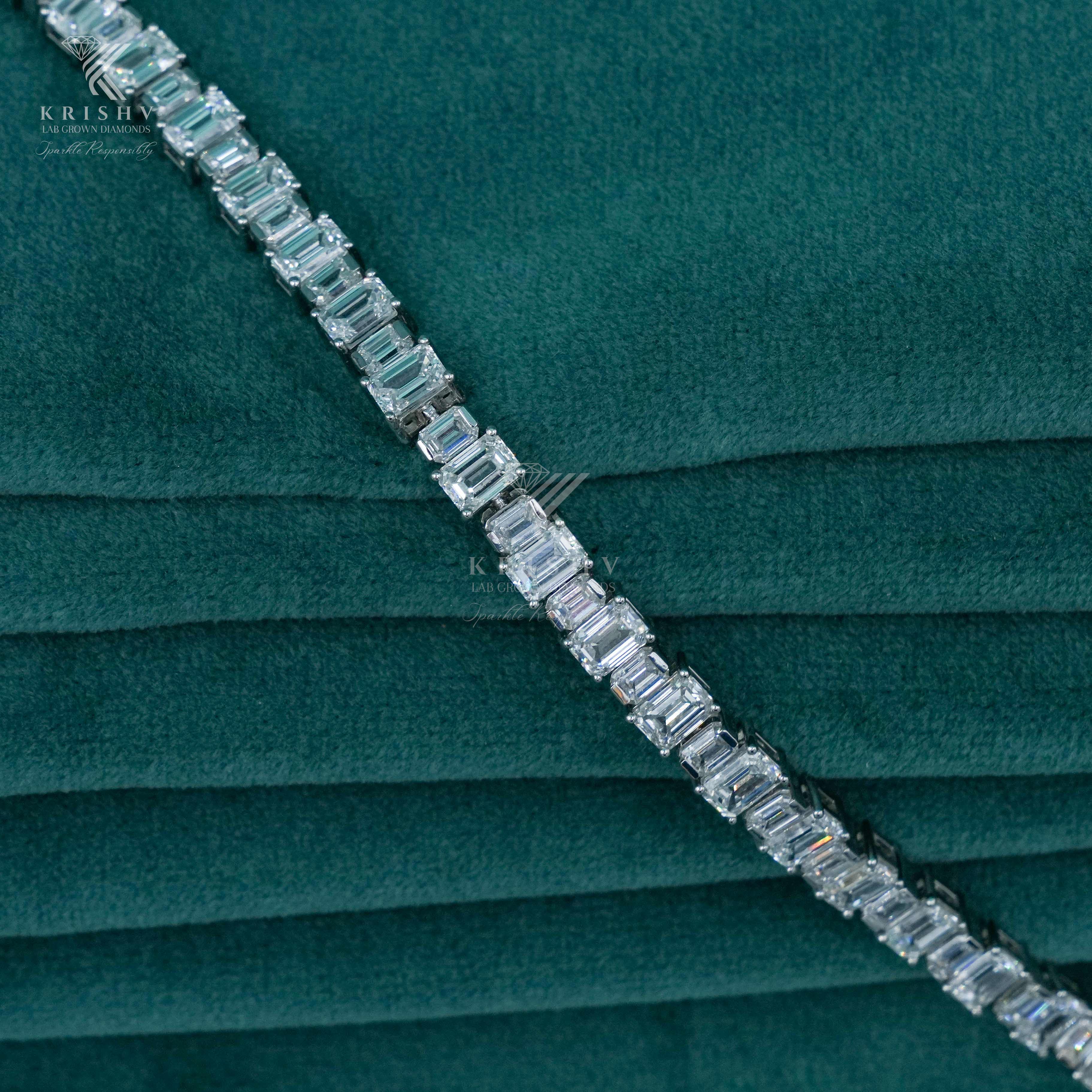 Krishv Lab Grown Diamonds - Diamond Bracelets