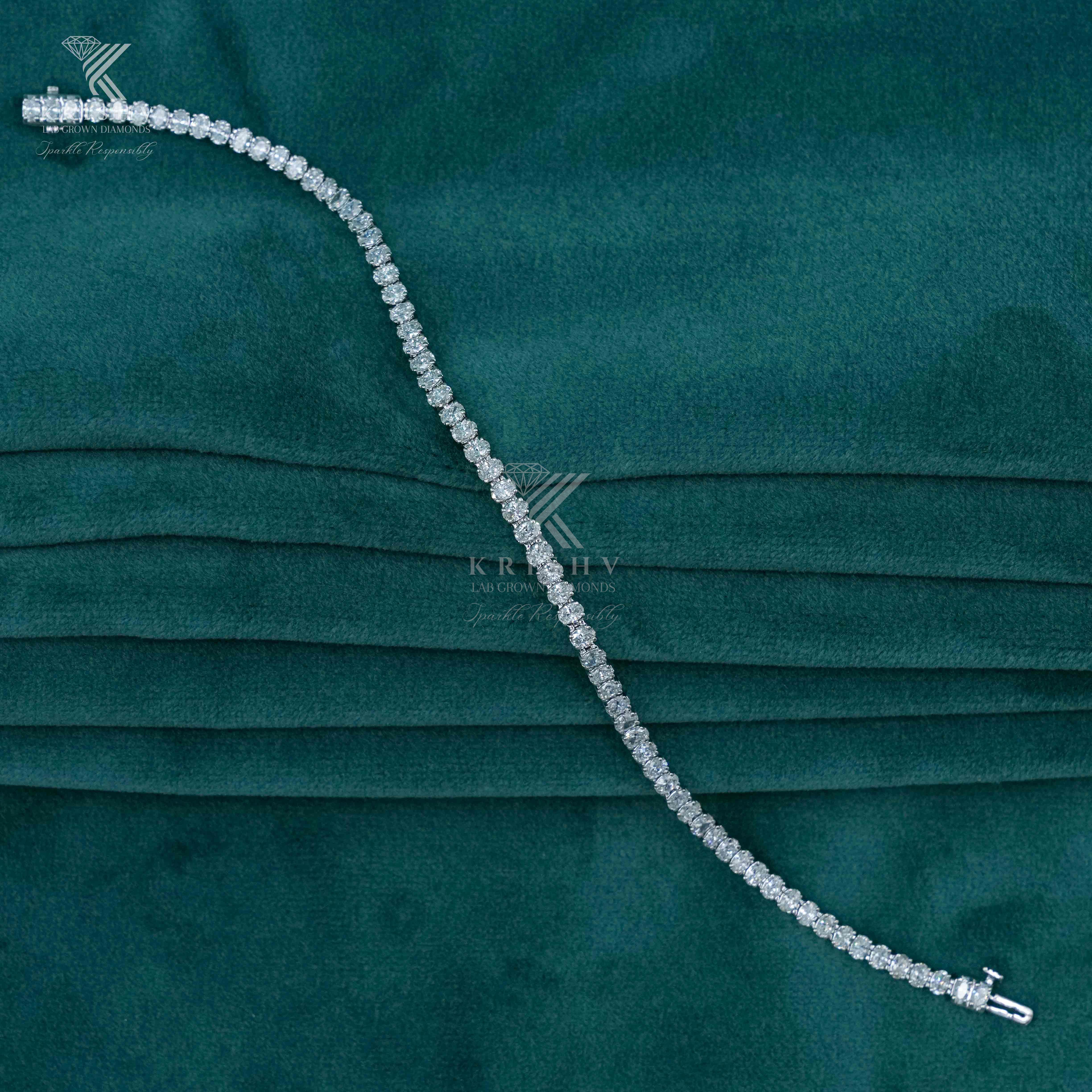 Krishv Lab Grown Diamonds - Diamond Bracelets
