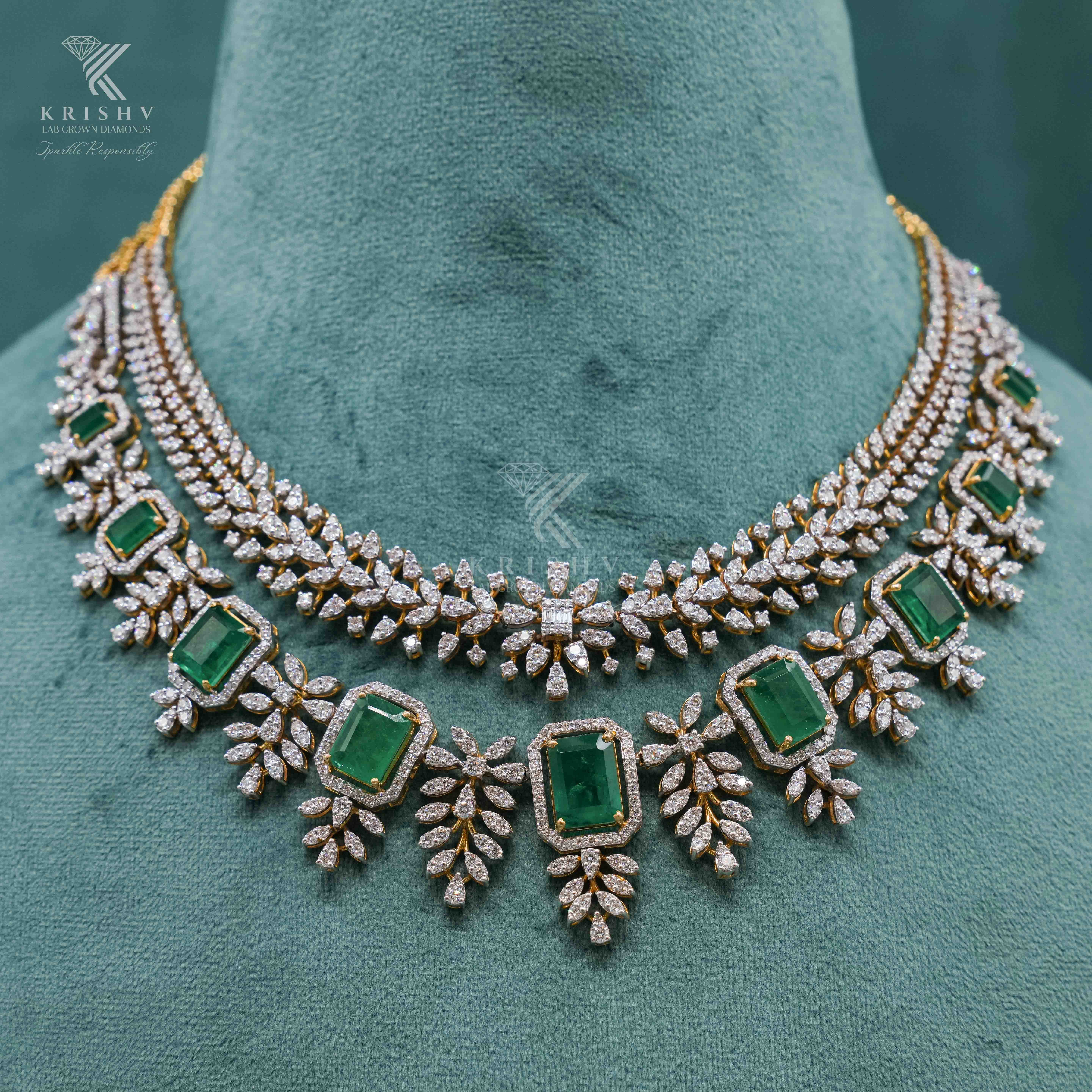 Krishv Lab Grown Diamonds - Diamond Necklace