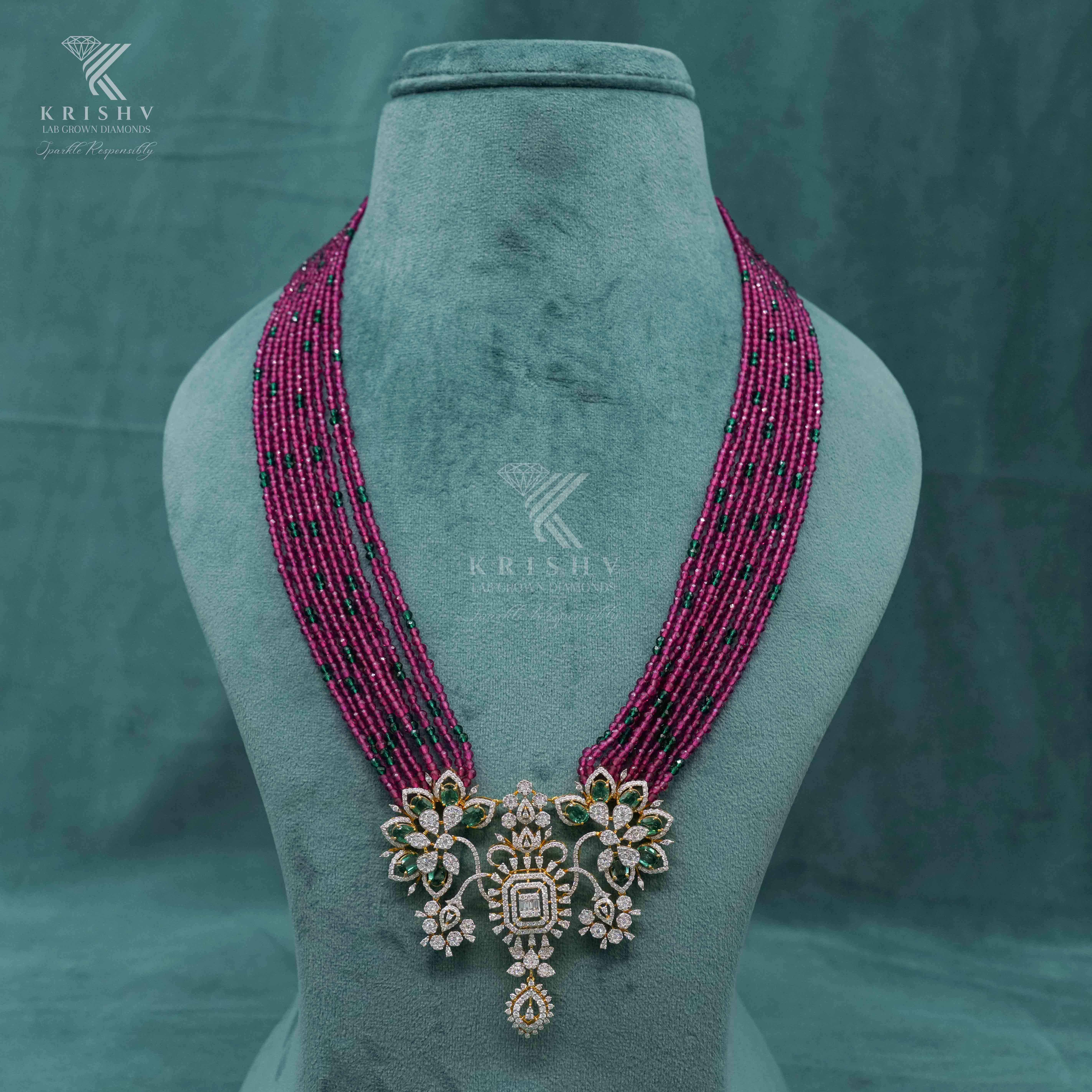 Krishv Lab Grown Diamonds - Diamond Necklace