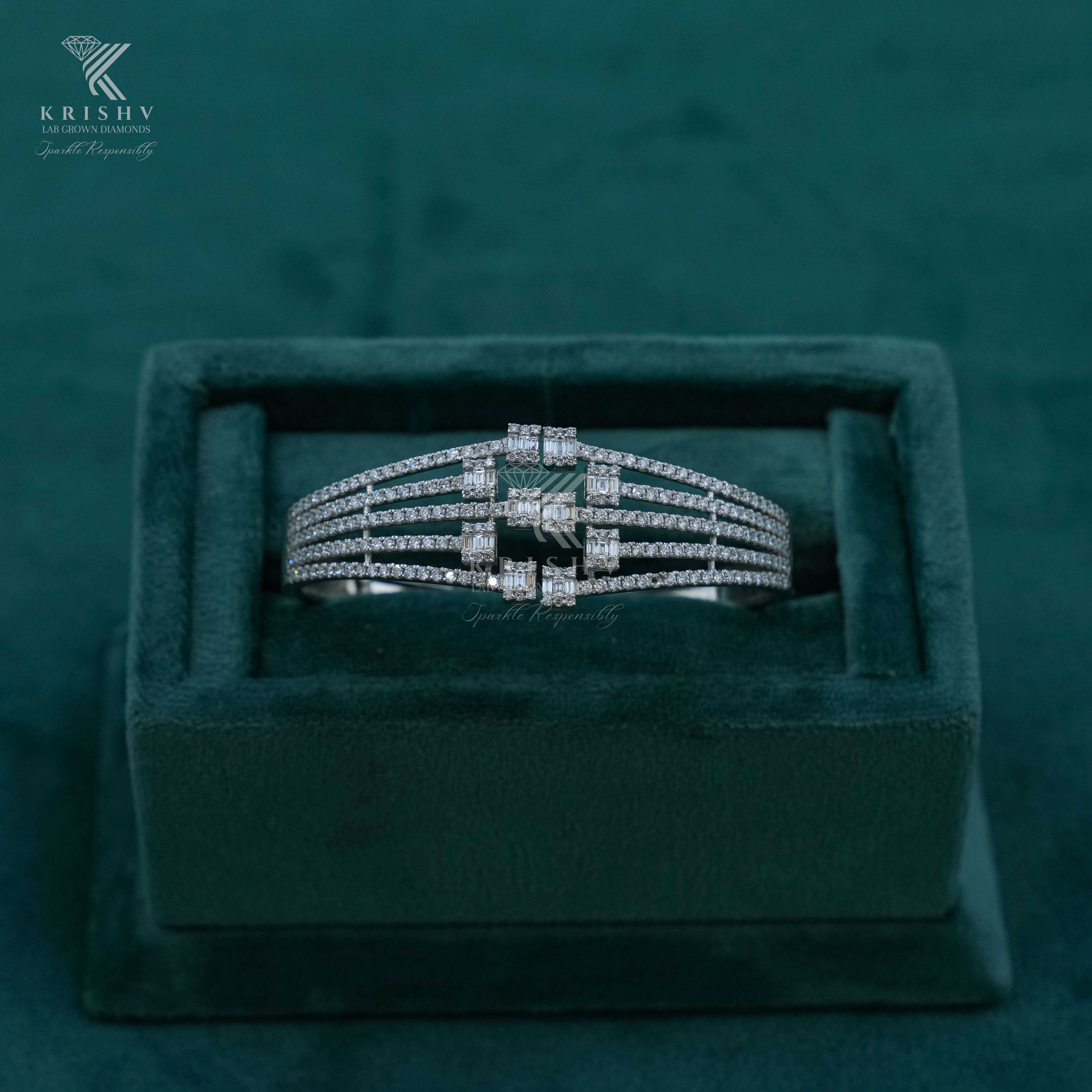 Krishv Lab Grown Diamonds - Diamond Bracelets