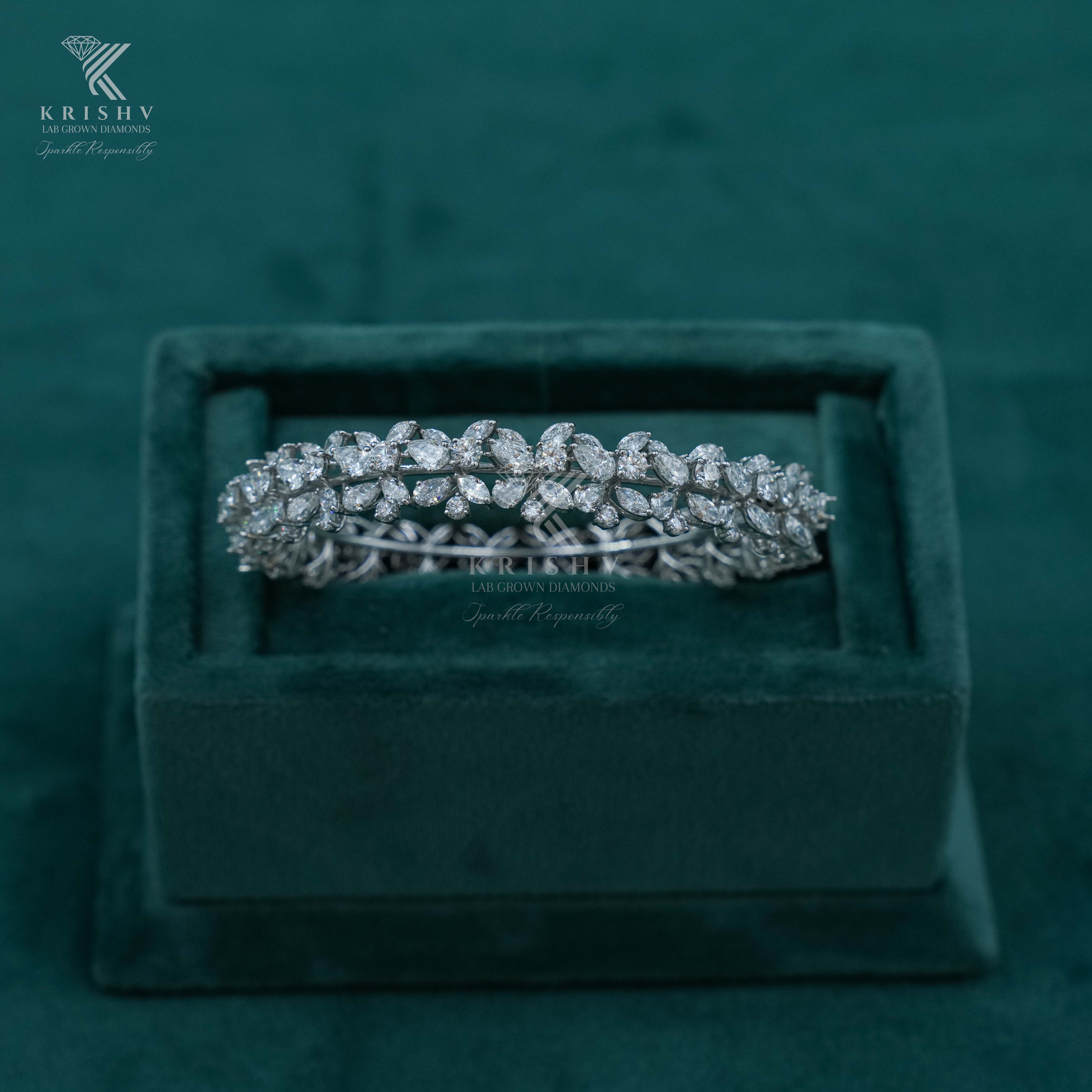 Krishv Lab Grown Diamonds - Diamond Bracelets