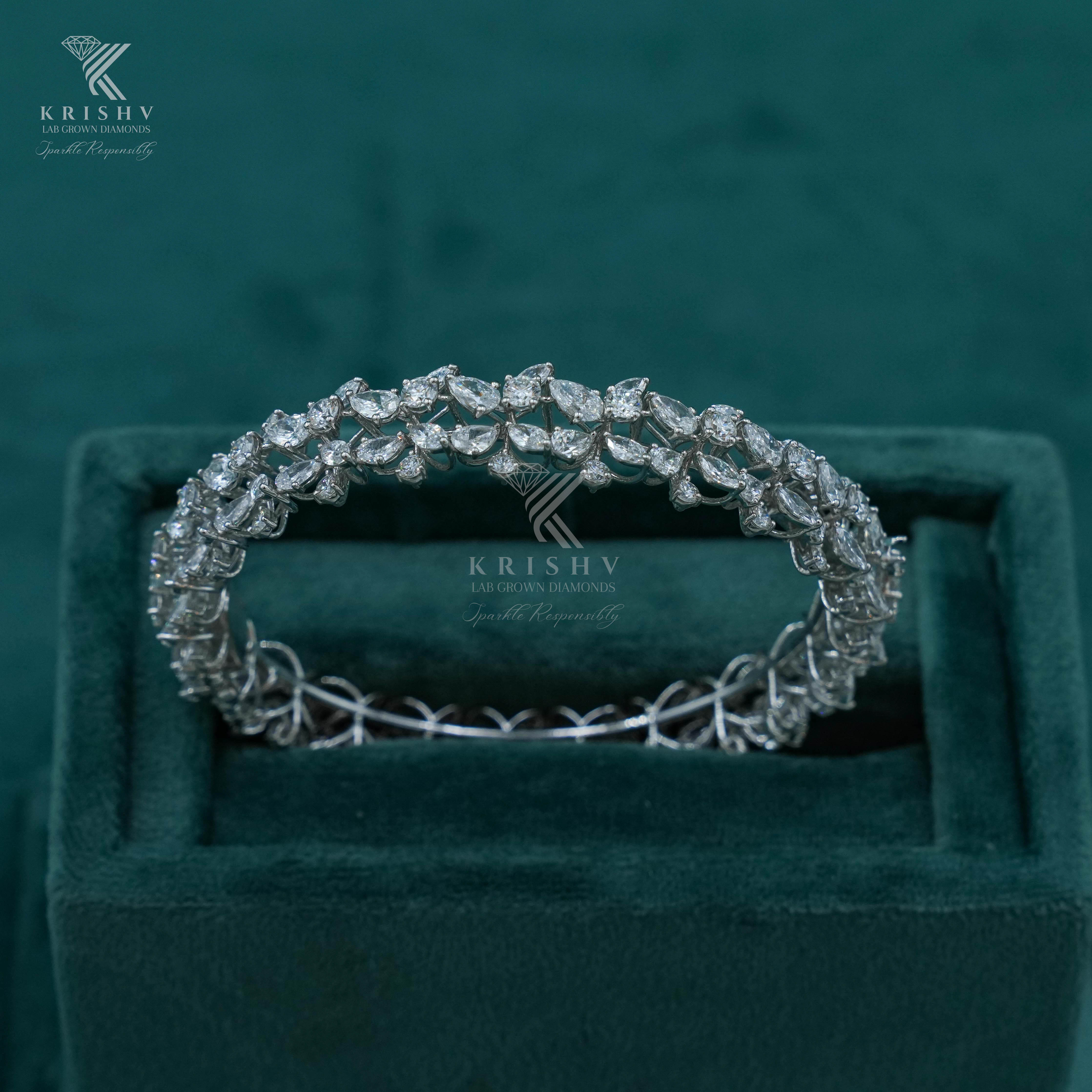 Krishv Lab Grown Diamonds - Diamond Bracelets