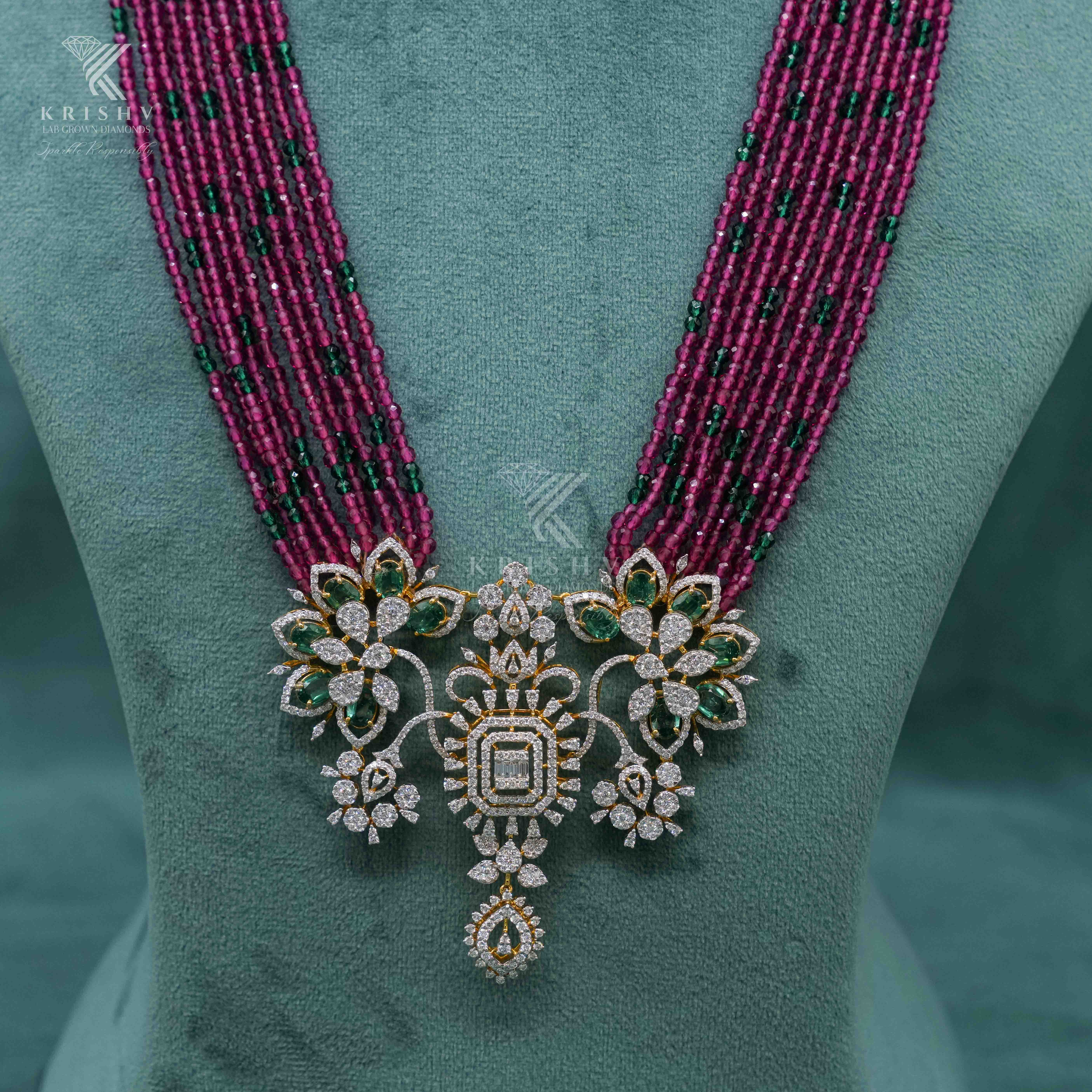 Krishv Lab Grown Diamonds - Diamond Necklace