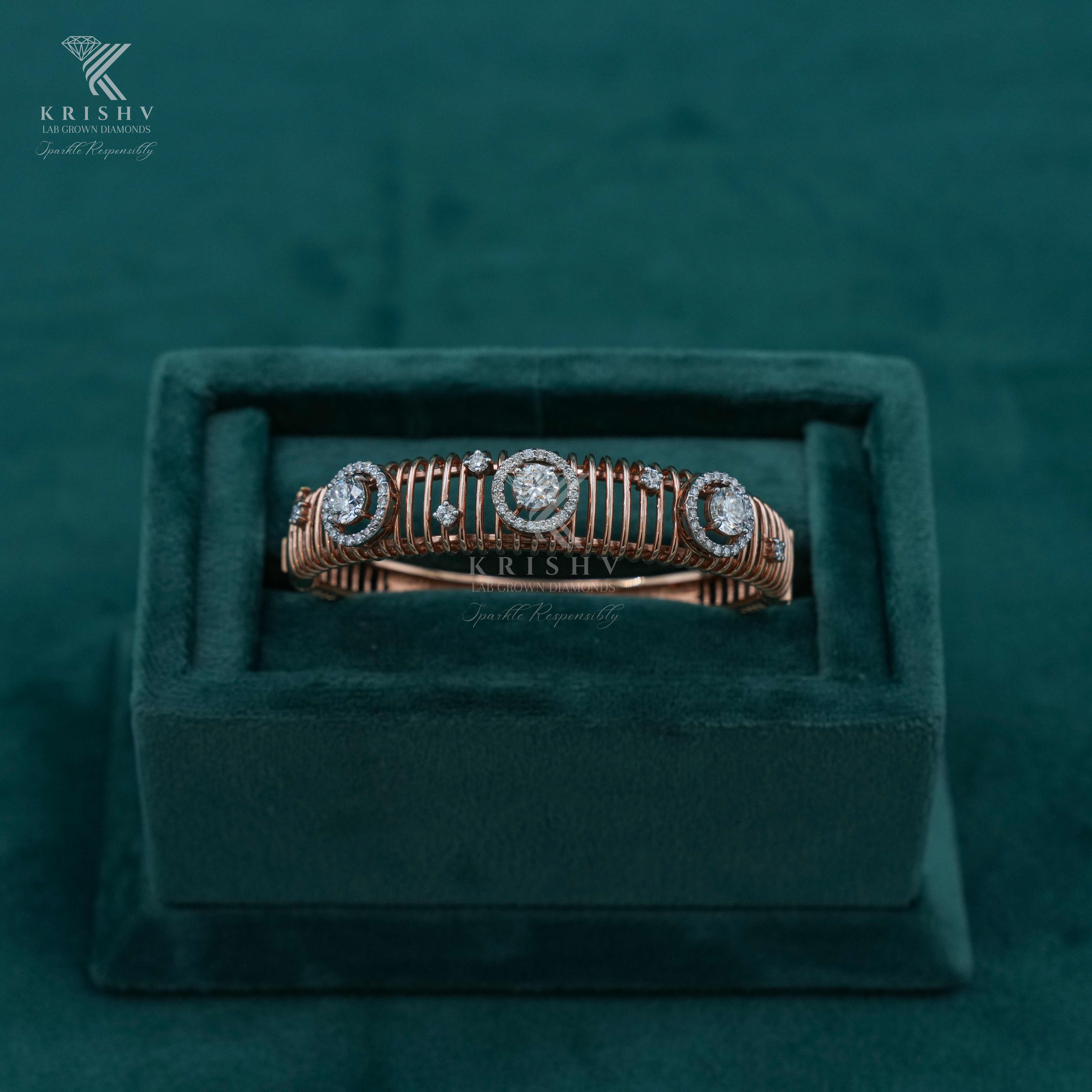 Krishv Lab Grown Diamonds - Diamond Bracelets