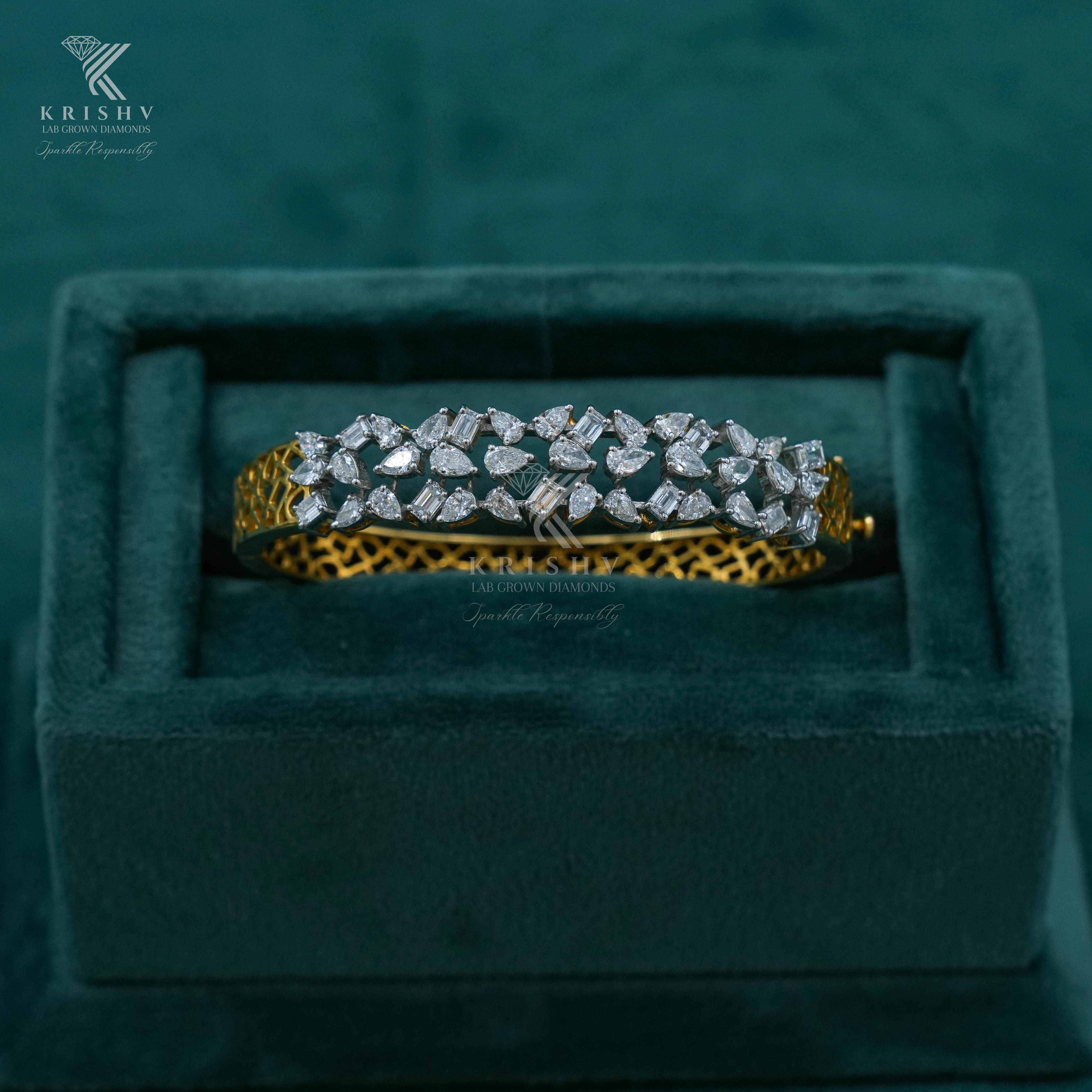 Krishv Lab Grown Diamonds - Diamond Bracelets