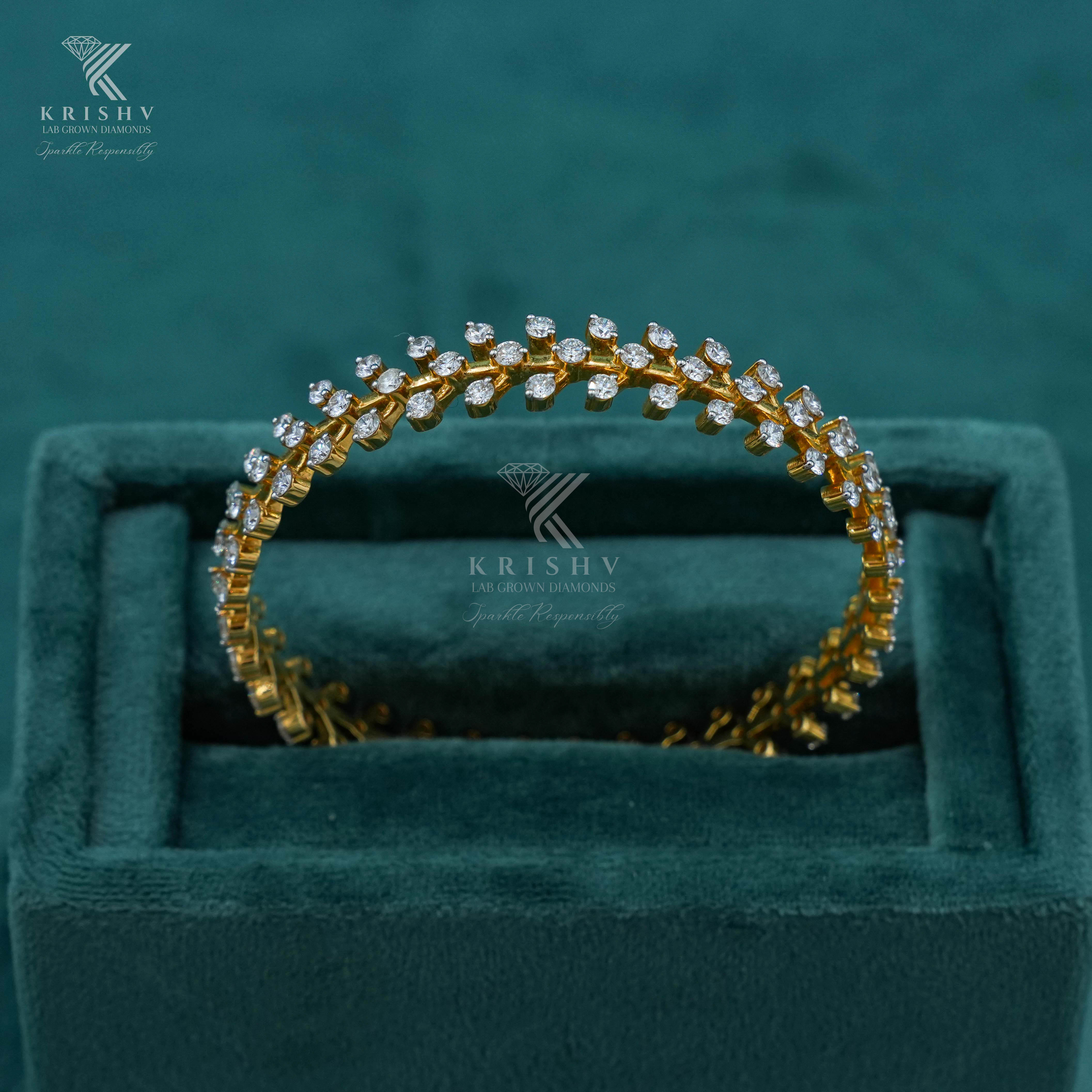 Krishv Lab Grown Diamonds - Diamond Bracelets