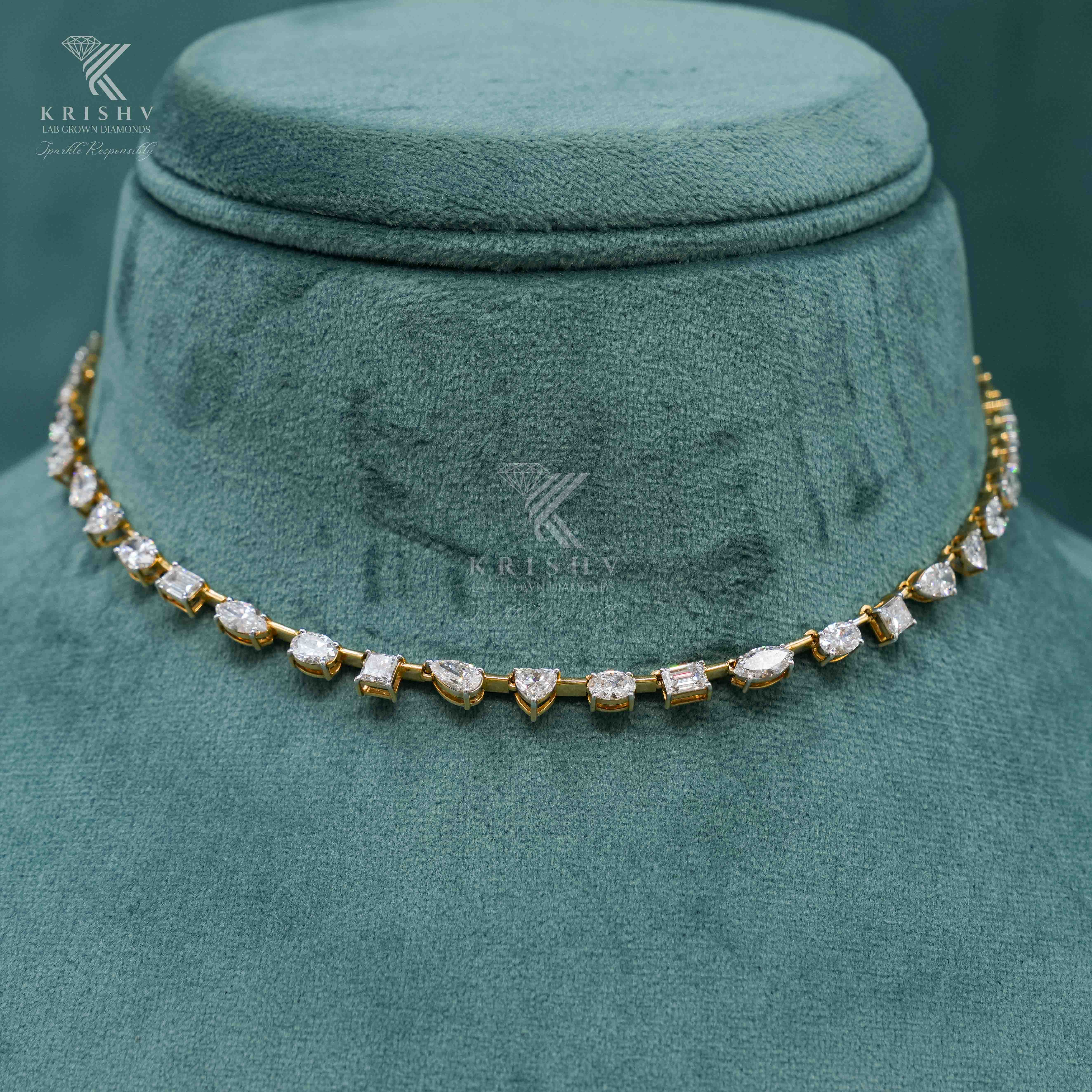 Krishv Lab Grown Diamonds - Diamond Chain