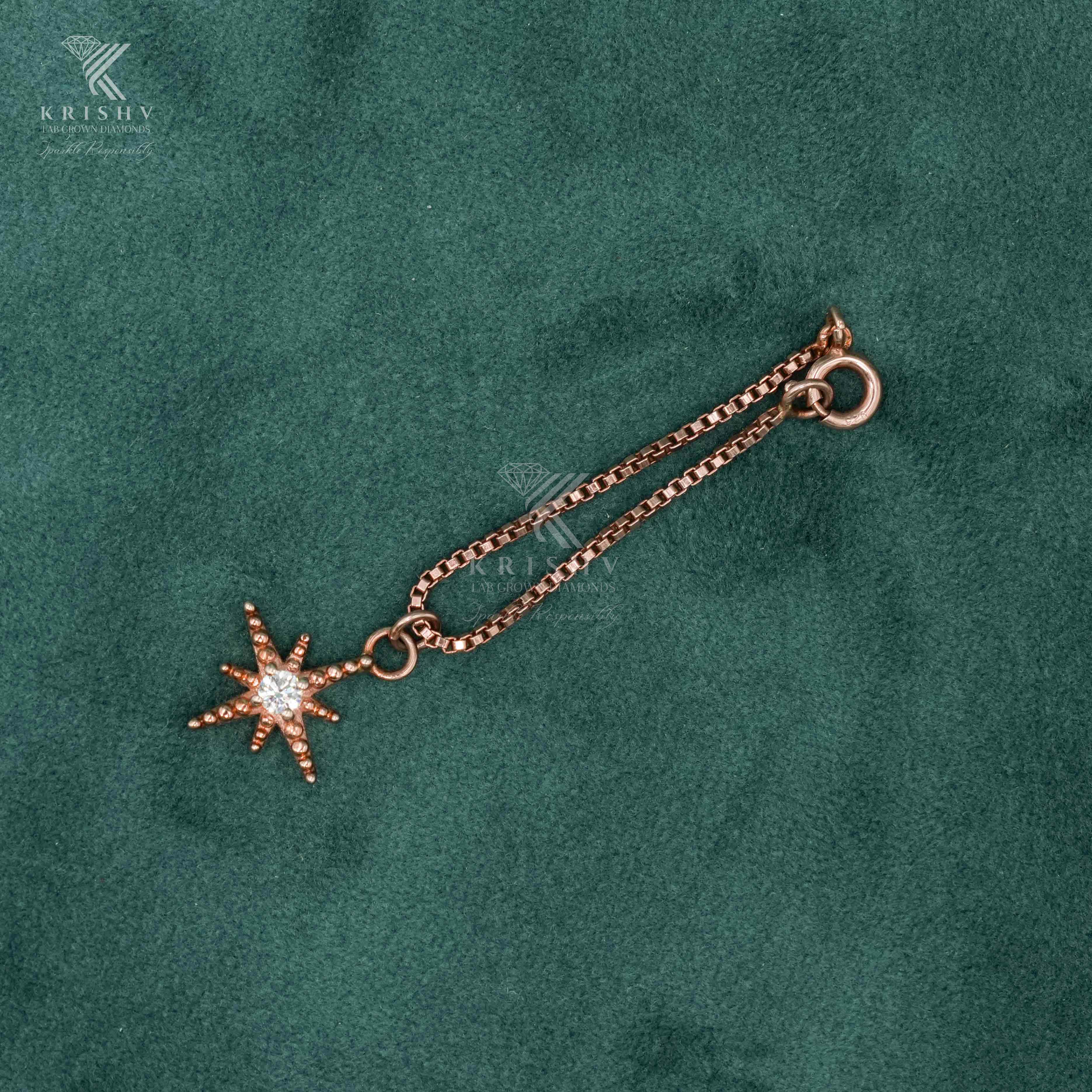 Krishv Lab Grown Diamonds - Silver Diamond Watch Charms