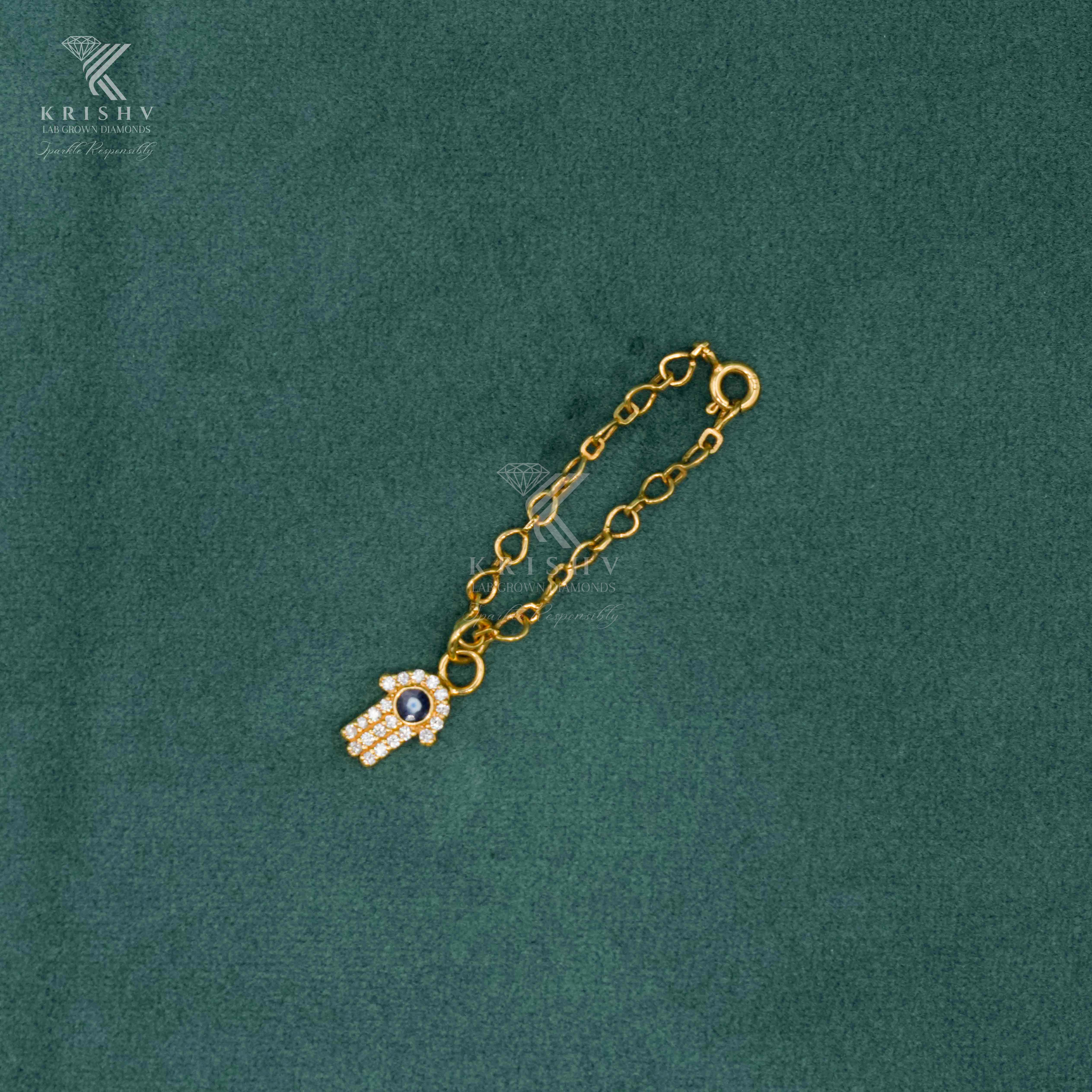 Krishv Lab Grown Diamonds - Silver Diamond Watch Charms