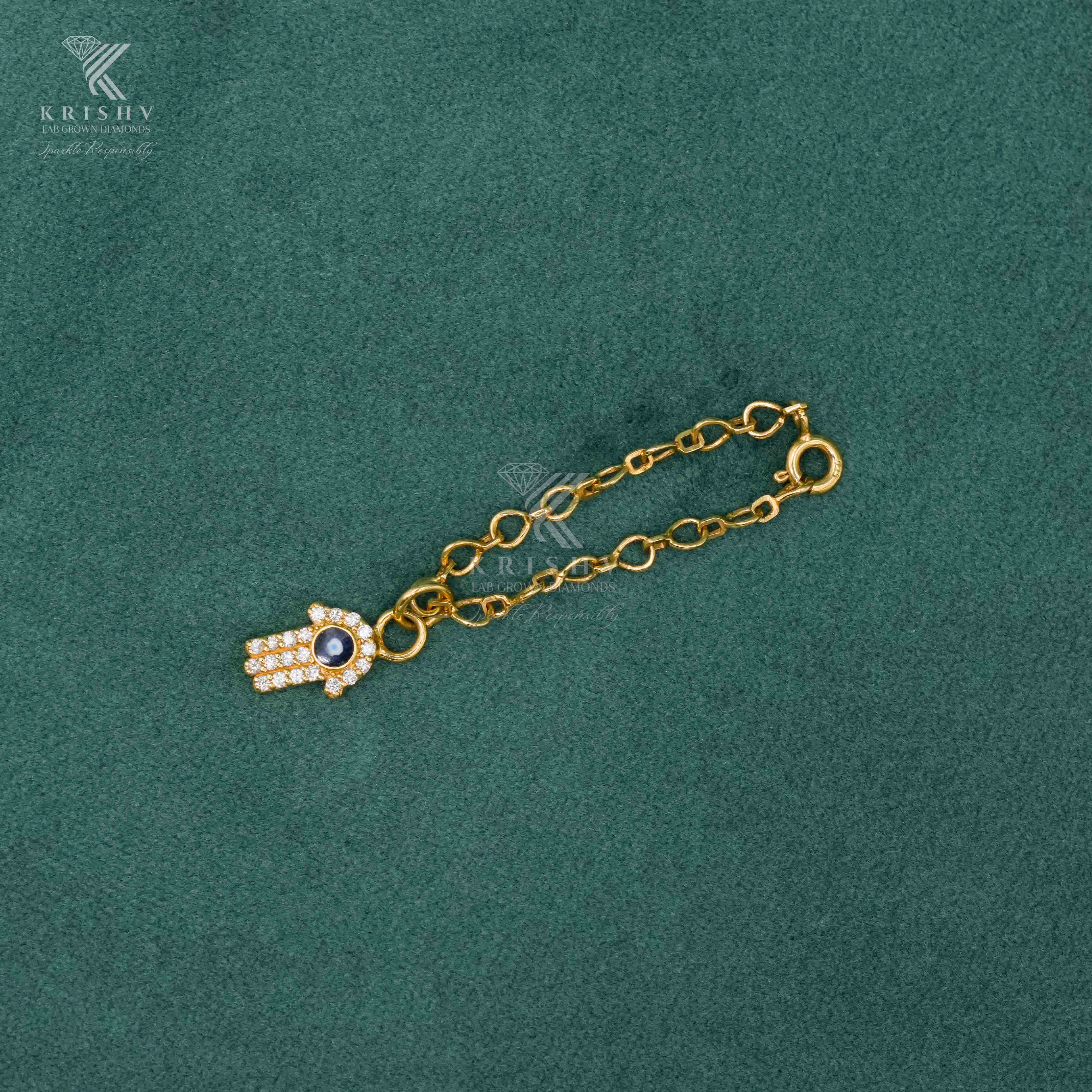 Krishv Lab Grown Diamonds - Silver Diamond Watch Charms