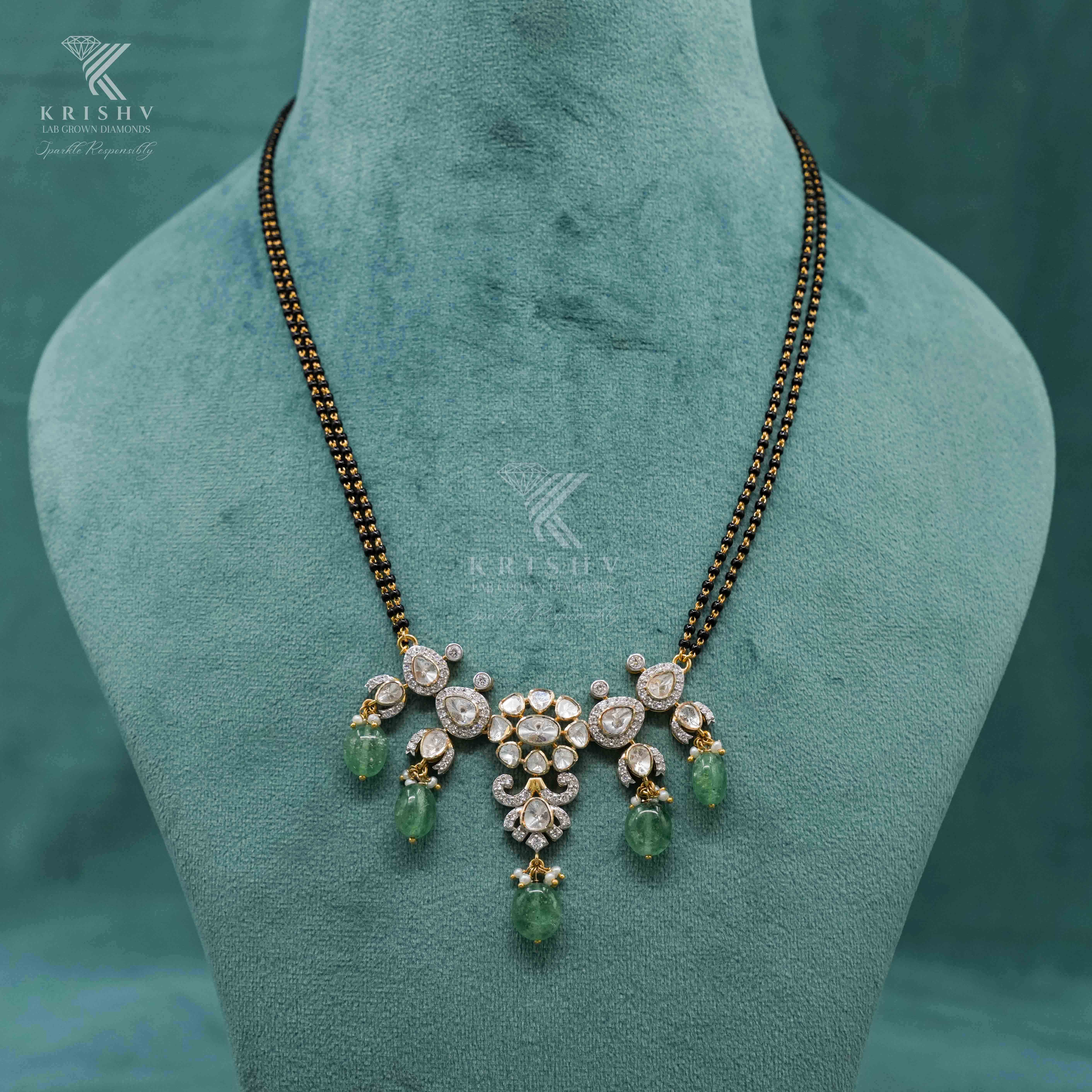 Krishv Lab Grown Diamonds - PolkI Chain Pendent