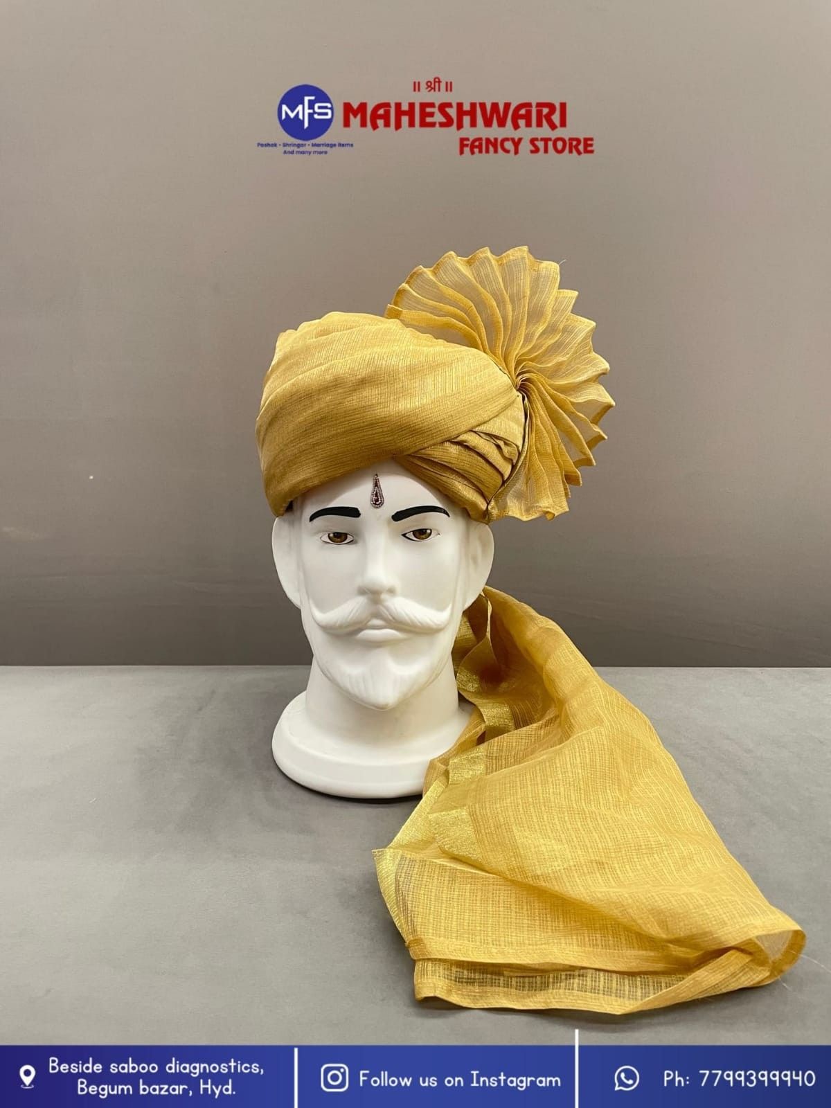 Tissue Golden Turra Barati Pagdi