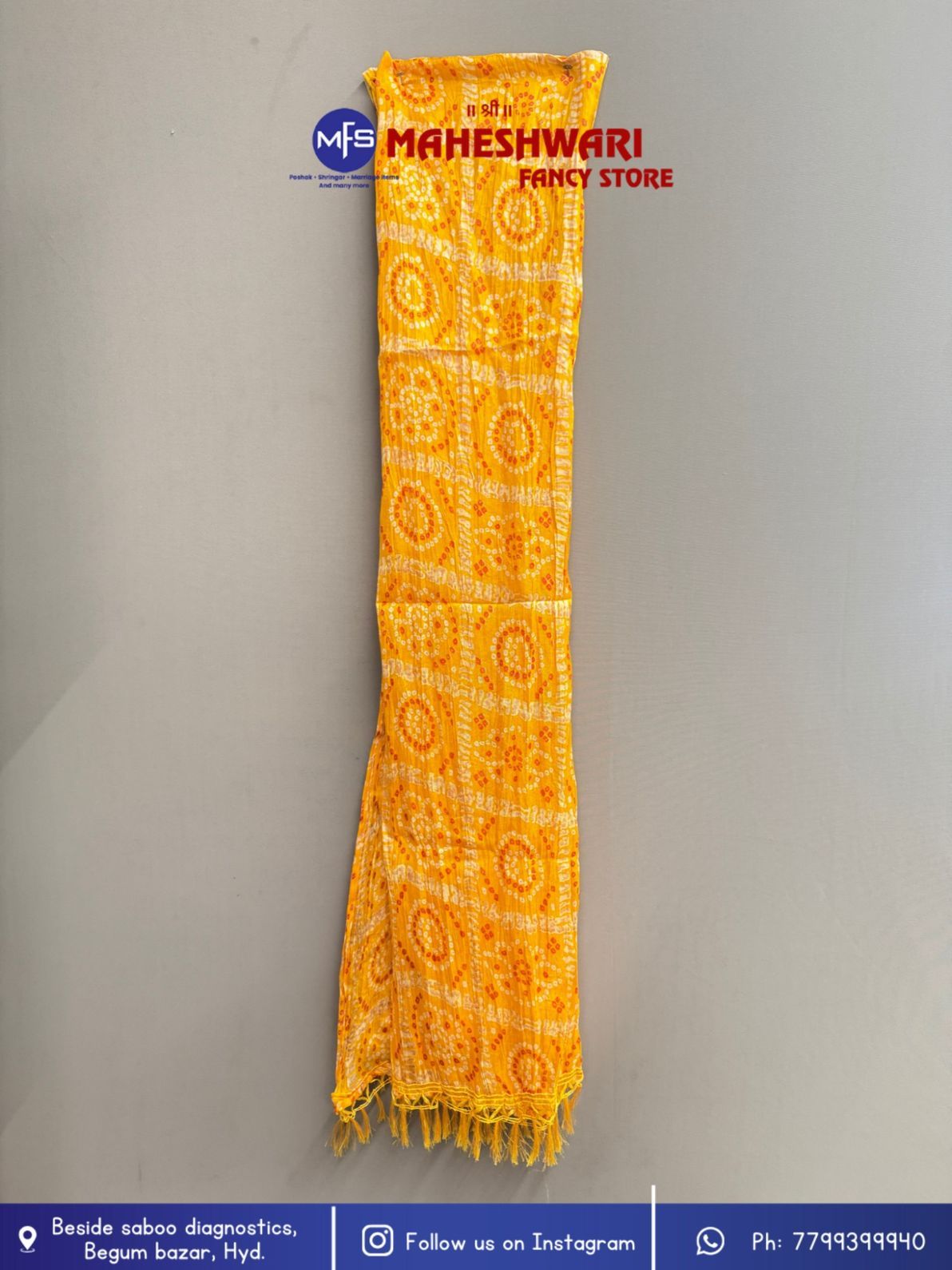 Yellow Swagat Duppata