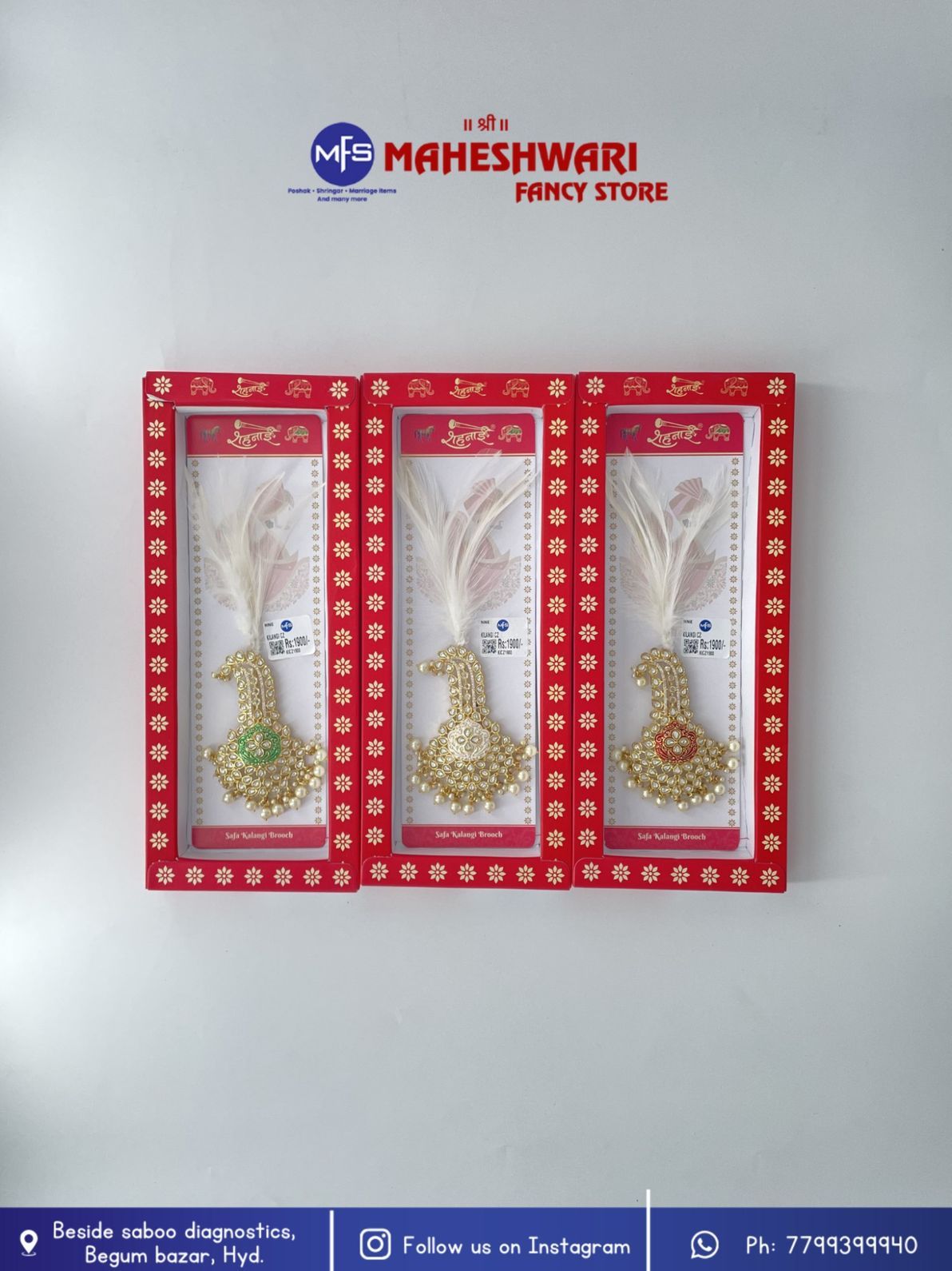 MFS Wedding Essentials - Fancy White Pearl Kilangi