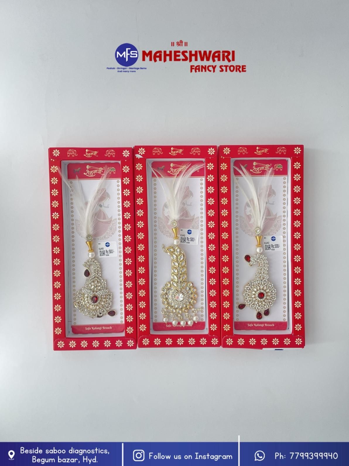 White Fancy Stone and Kundan Kilangi