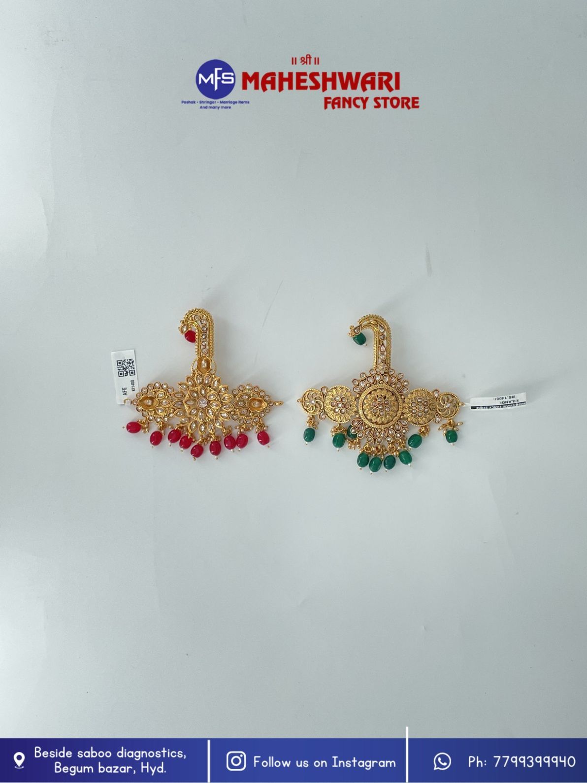 Traditional Gold and Moti Kilangi