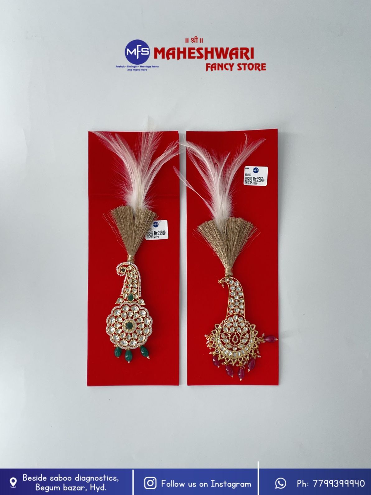 MFS Wedding Essentials - Fancy Gold Kundan Kilangi