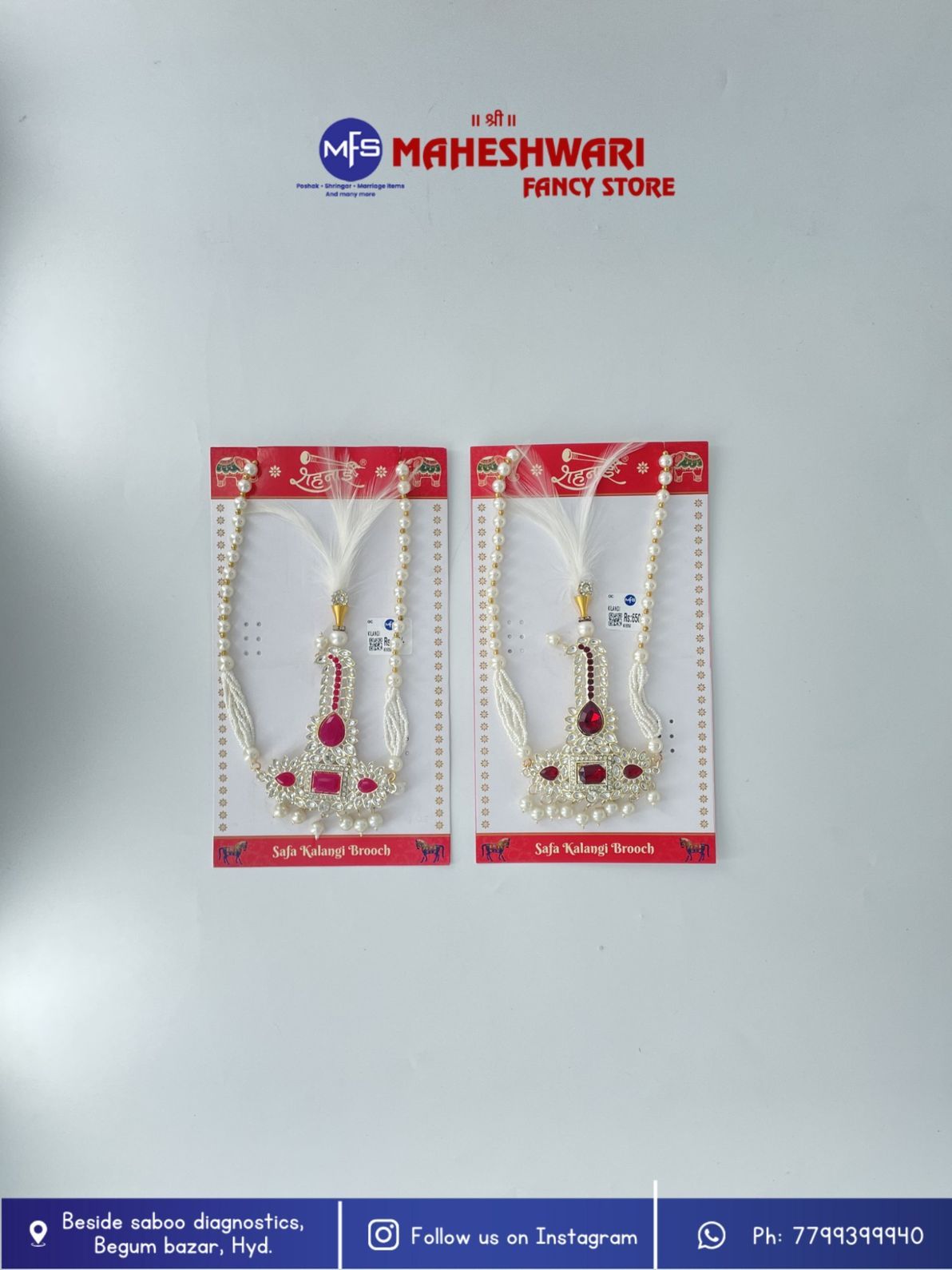 Fancy Pearl and Kundan Kilangi