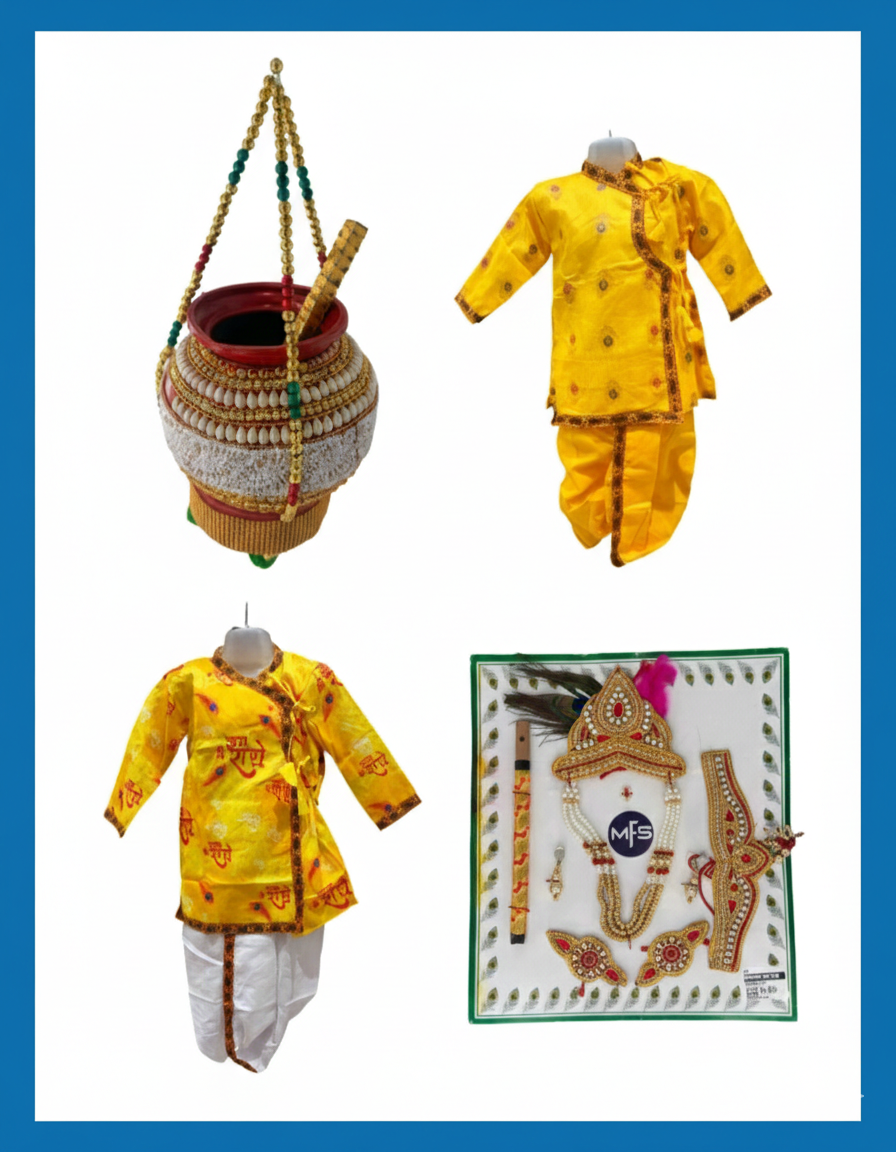 Kids Krishna Costume