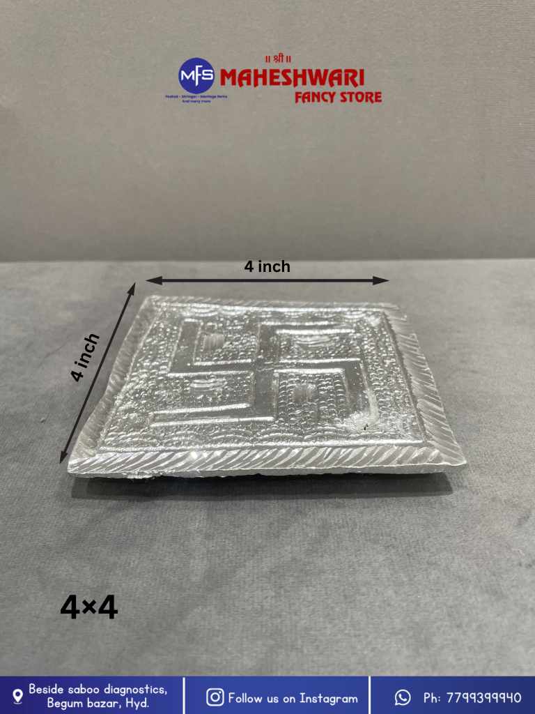 White metal chowki