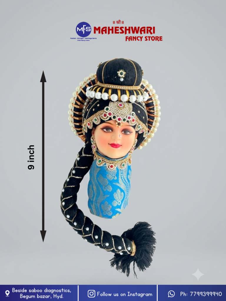 Maheshwari Fancy Store - Varalakshmi POP Decoration Face