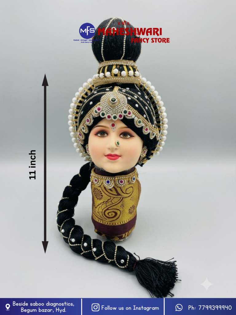 Maheshwari Fancy Store - Varalakshmi POP Decoration Face