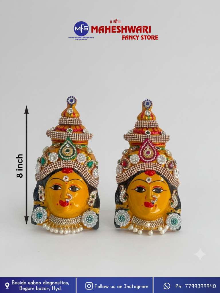 Varalakshmi Kundan Decoration Face