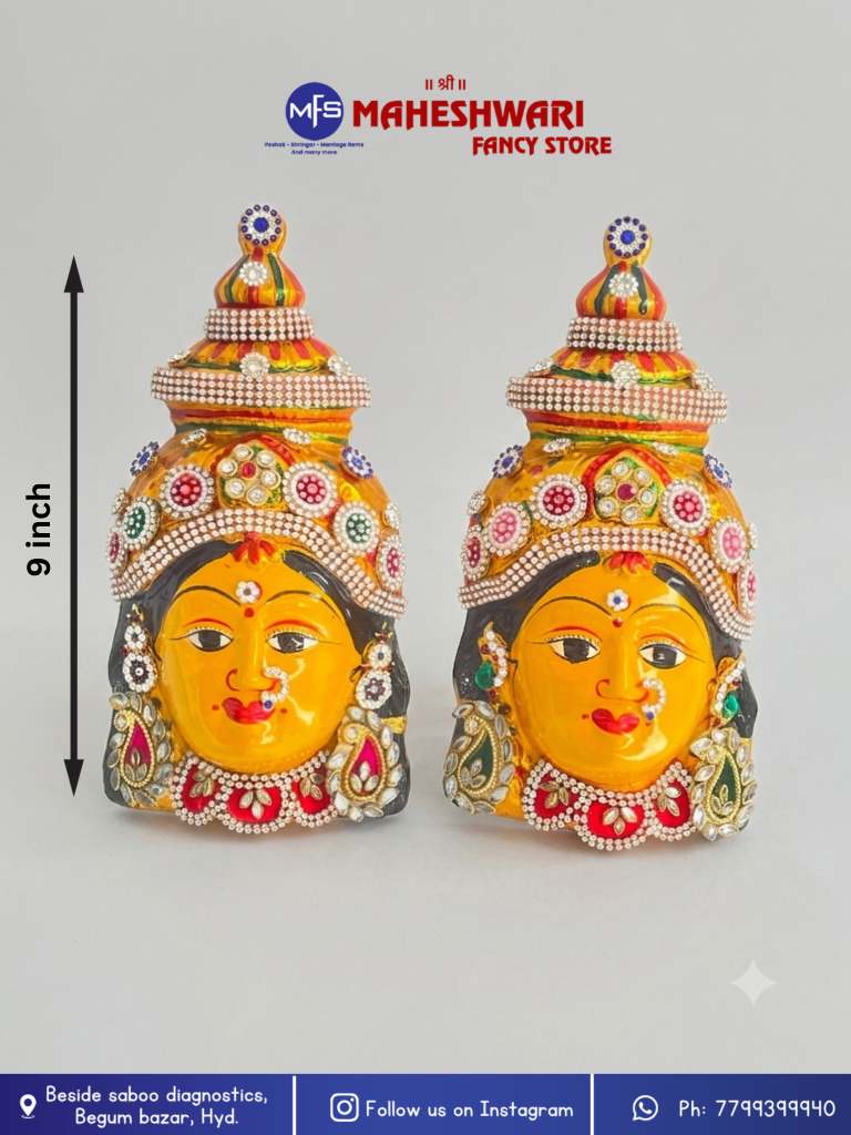 Varalakshmi Kundan Decoration Face