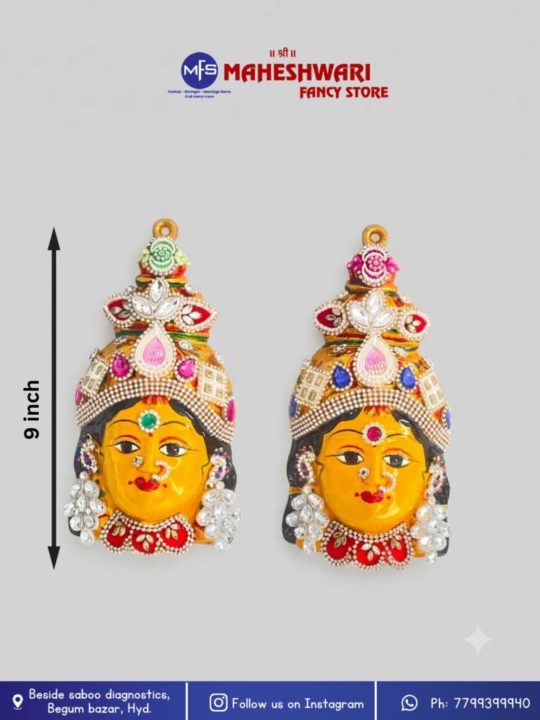 Varalakshmi Kundan Decoration Face