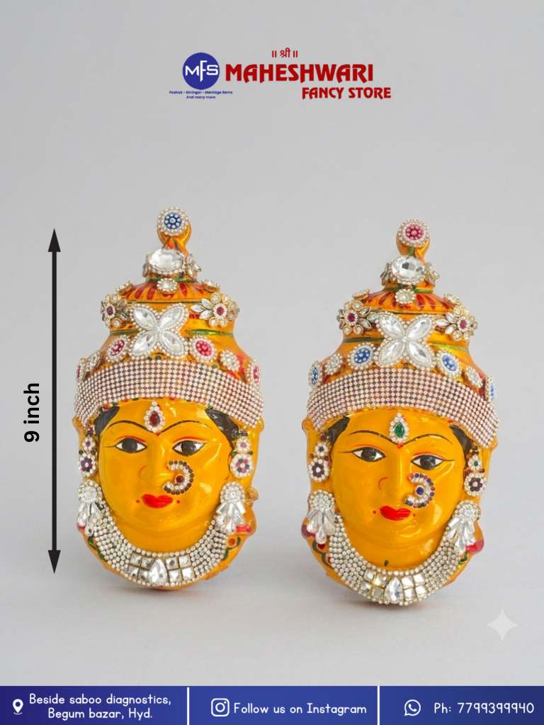 Varalakshmi KundanDecoration Face