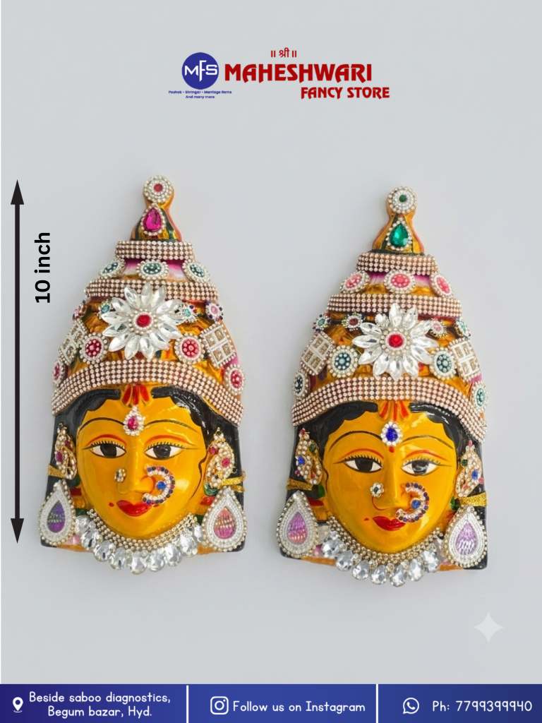 Varalakshmi Kundan Decoration Face
