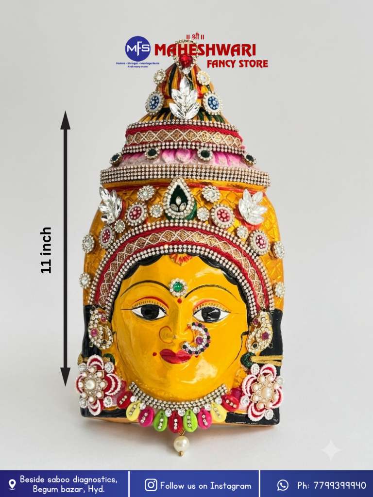 Varalakshmi Kundan Decoration Face