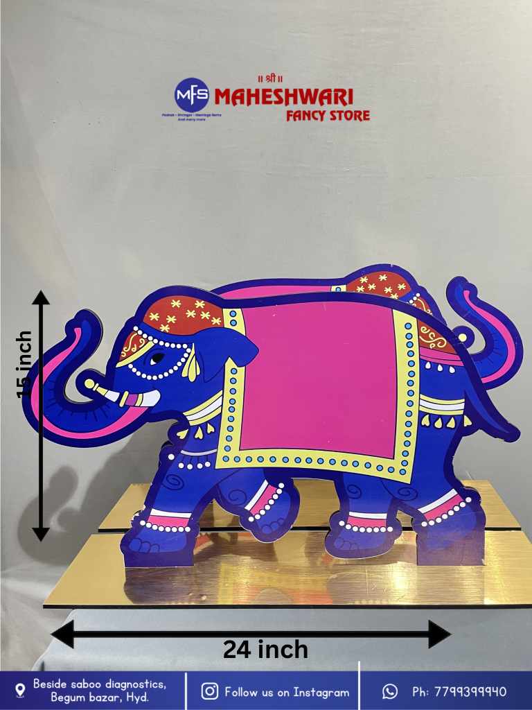 Elephant Cutouts Blue